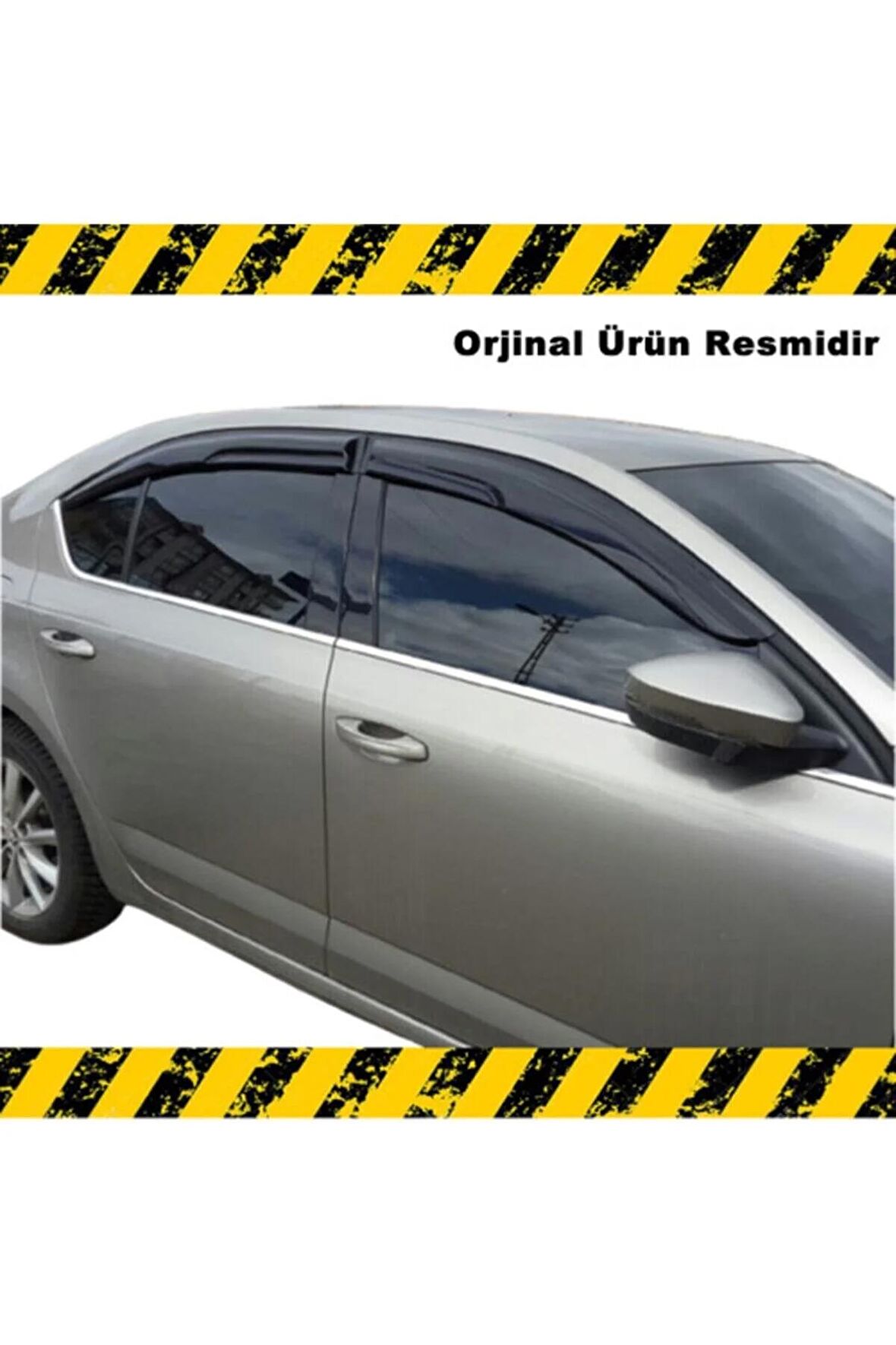 Skoda Octavia A7 Mügen Cam Rüzgarlığı 2013-2020 Arası 4 Lü Set