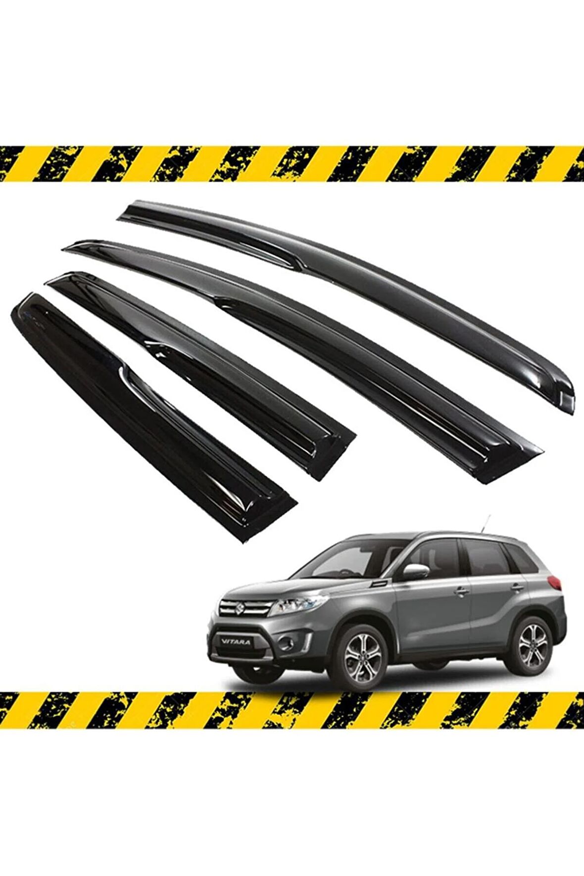 Suzuki Vitara Mügen Cam Rüzgarlığı 2016 - 2021 Arası 4 Lü Set