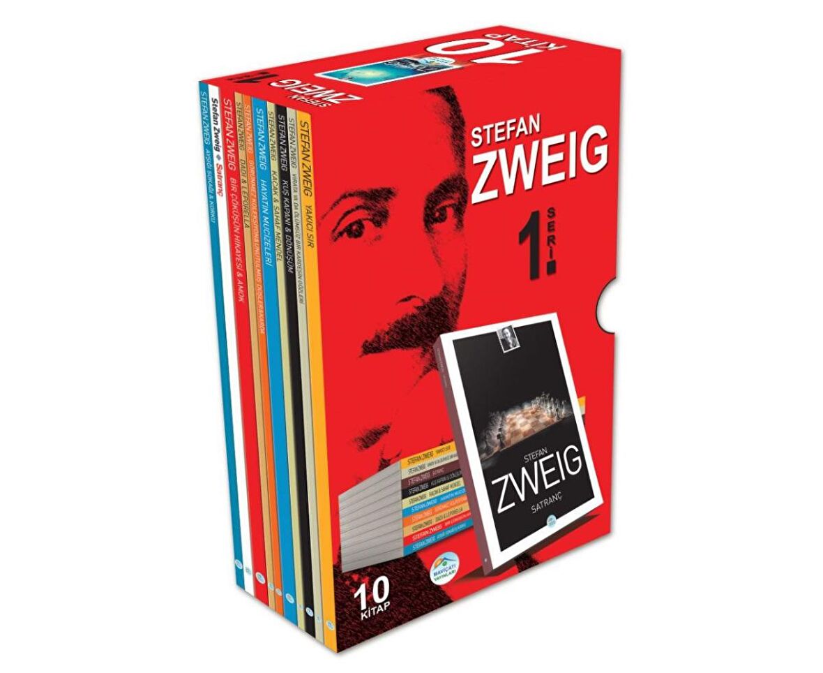 Stefan Zweig Seti 1. Seri (10 Kitap Kutulu)