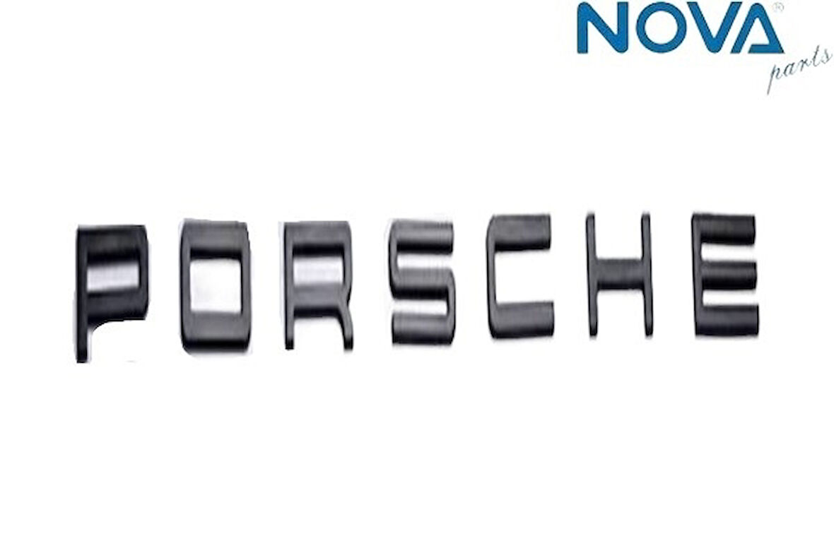 99155923590 Yazı Porsche Siyah Porsche
