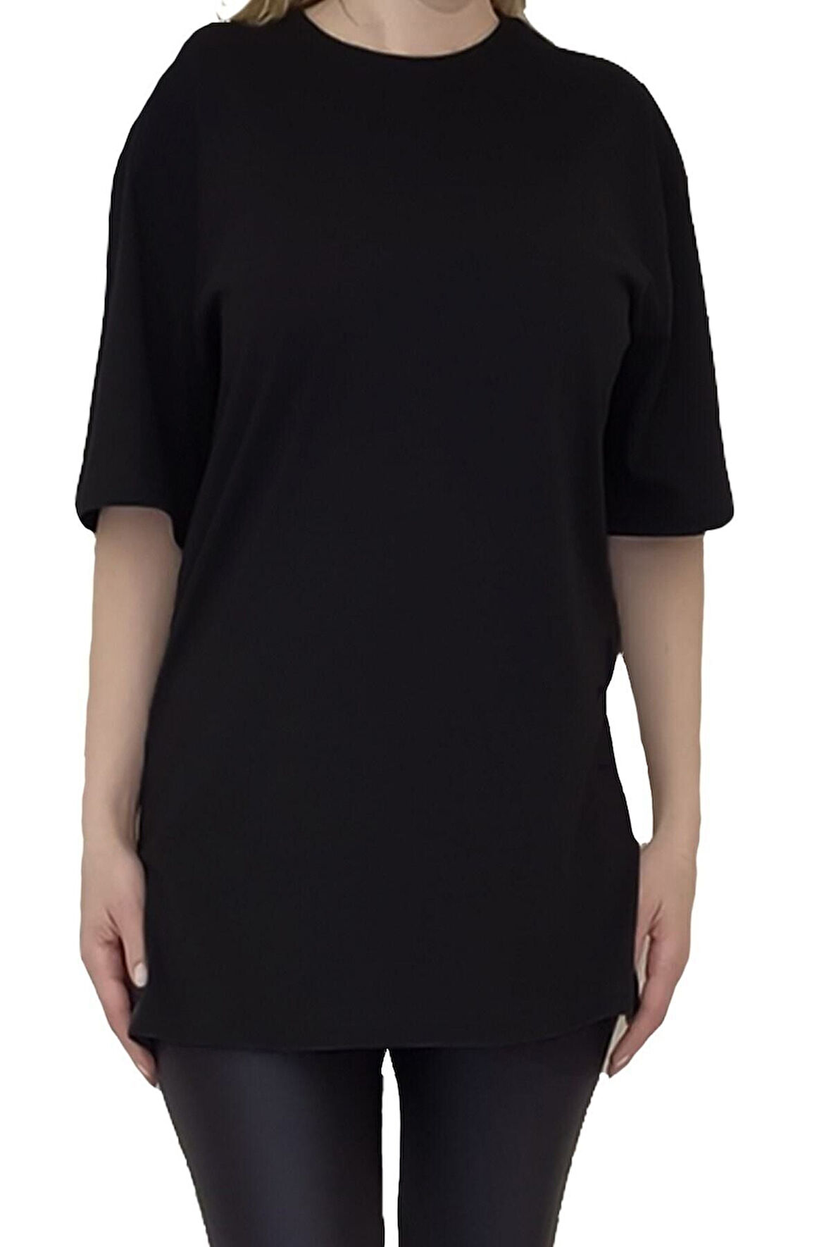 Kadın Basic Oversize T-shirt
