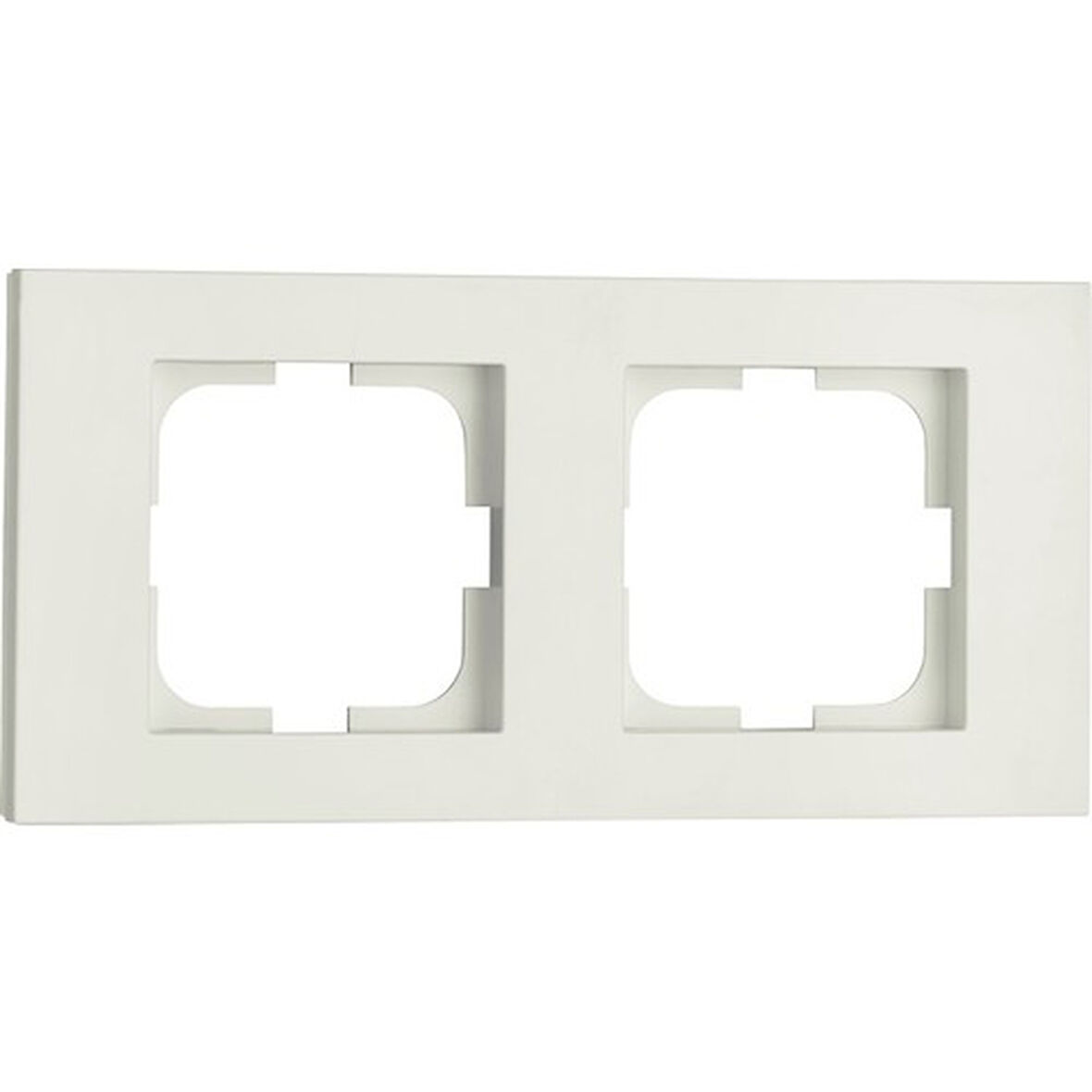 12 Adet Ovivo Grano Beyaz İkili Çerçeve