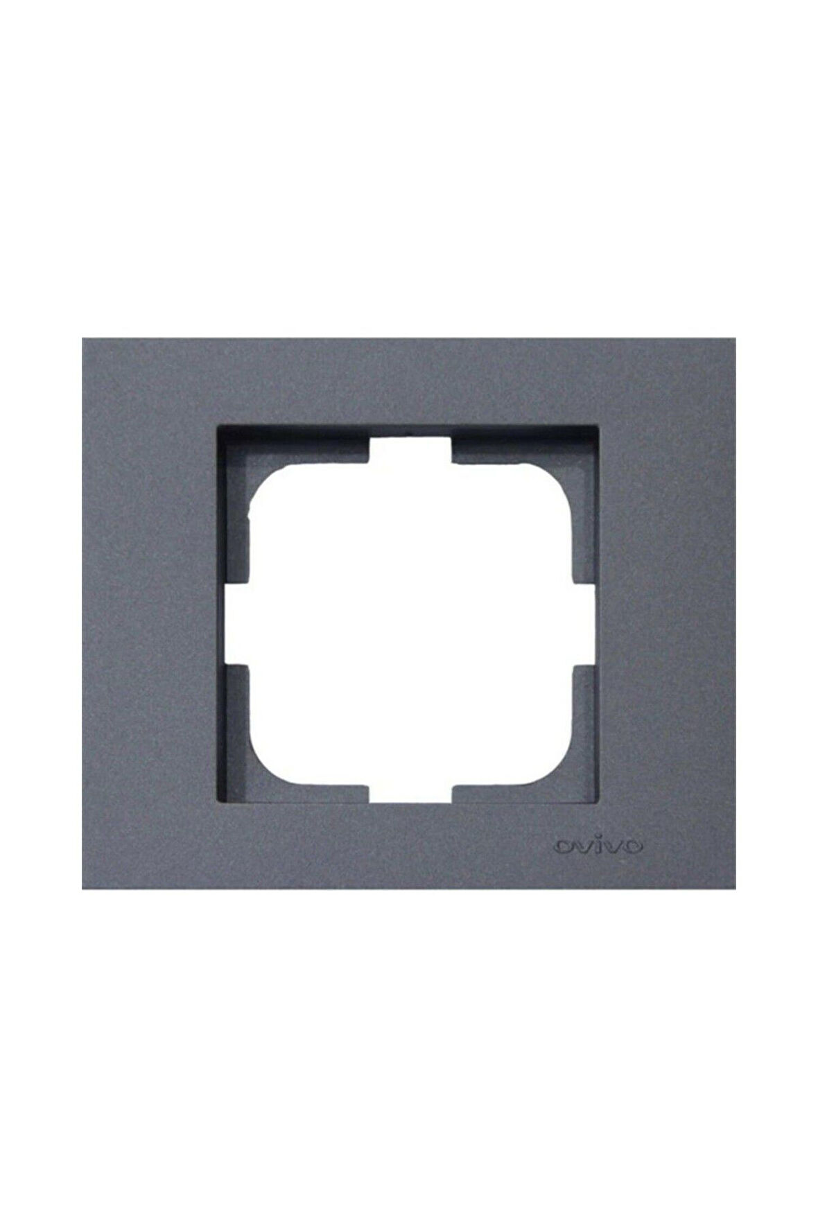 14 Adet Ovivo Grano Füme Tekli Çerçeve*