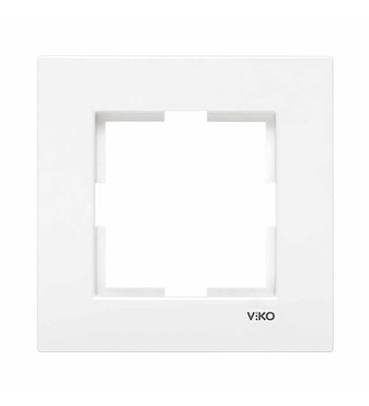 Viko Karre Beyaz  Tekli Çerçeve