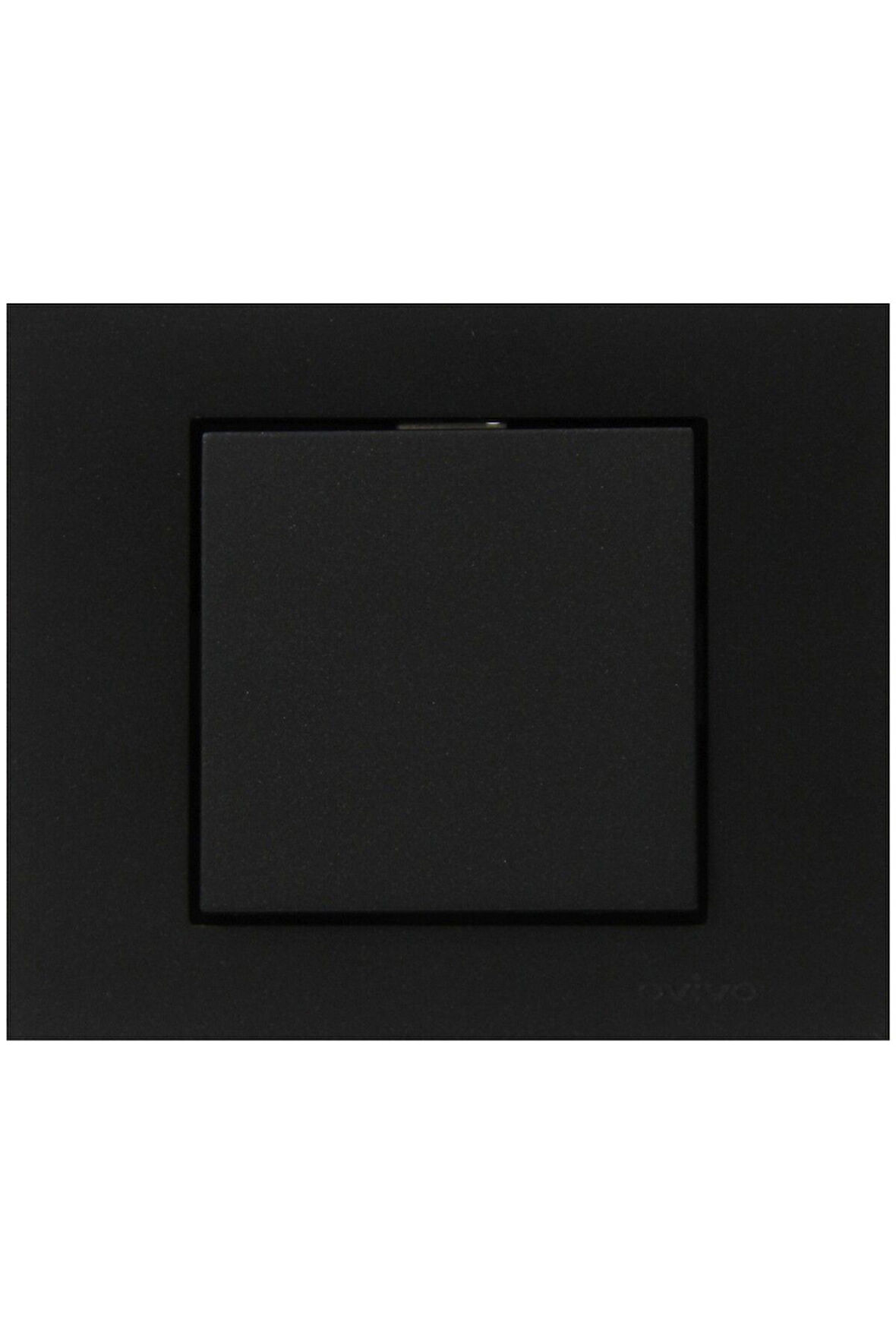 12 Adet Ovivo Grano Siyah Tekli Anahtar Çerçeve Dahildir 12'li Paket