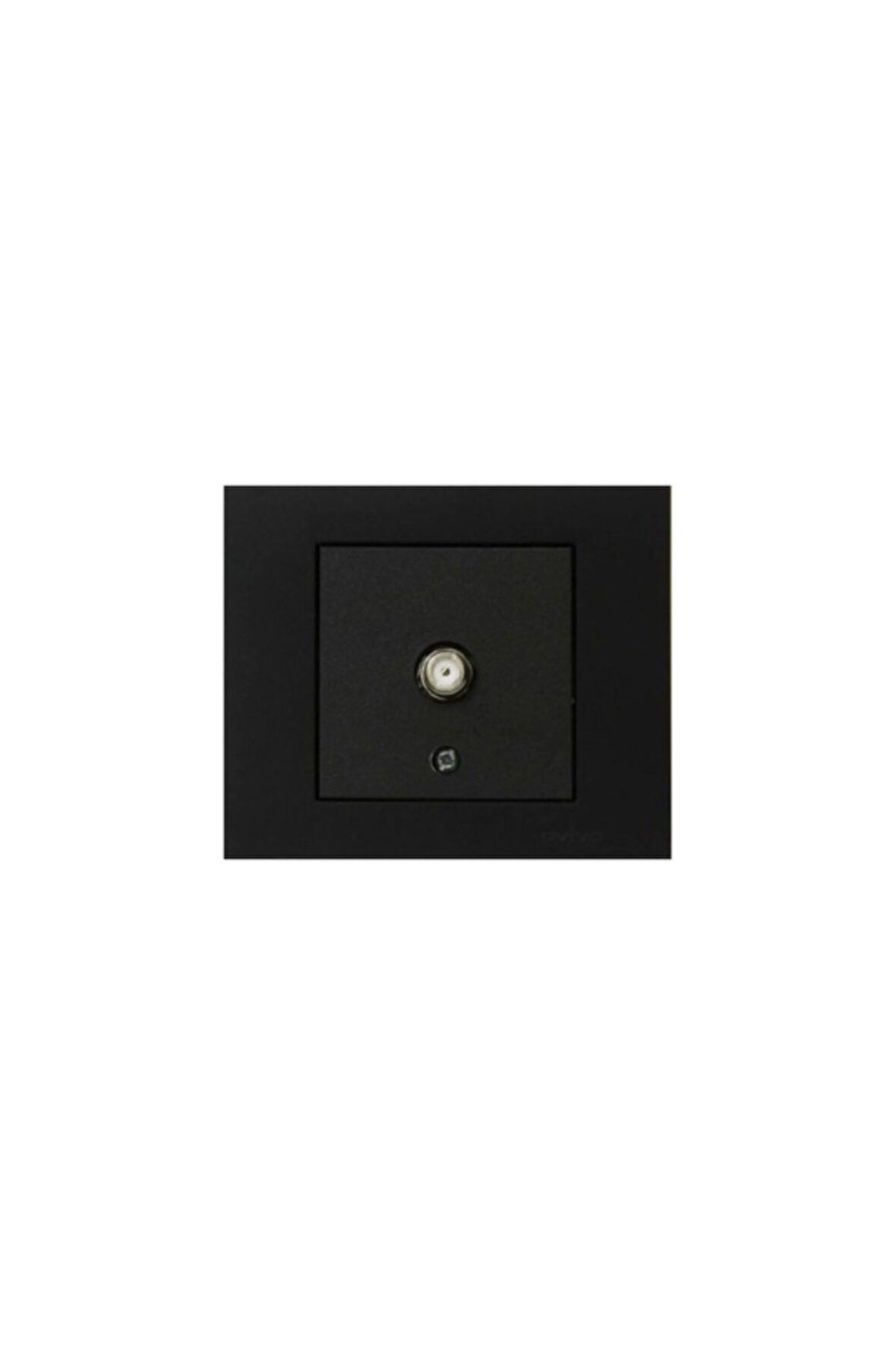 11 Adet Ovivo Grano Siyah Natural Uydu Tv Prizi F Konnektör Çerçeve Dahil