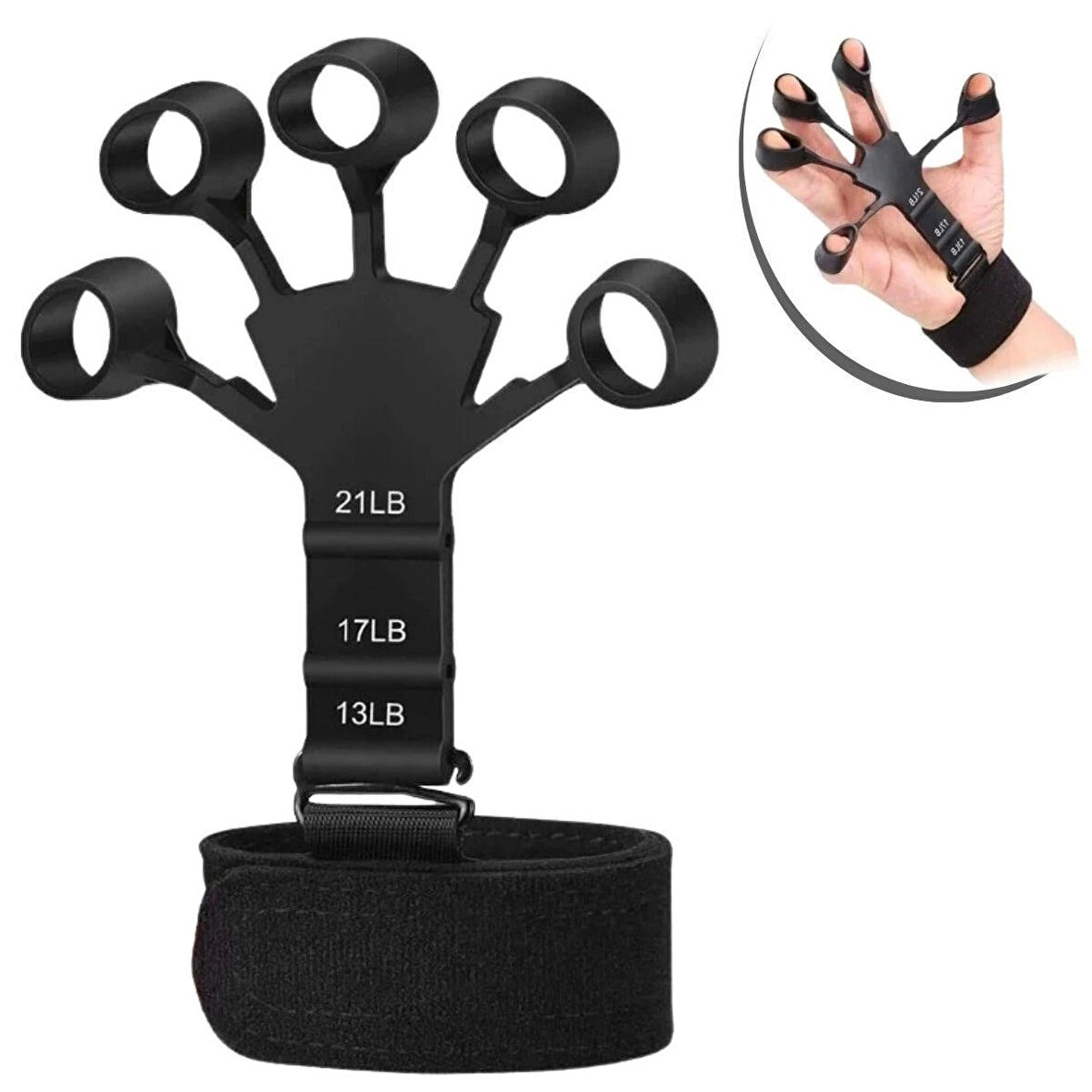 heyf heyf®  Esneyebilen Bilek Ve Kol Geliştirici Kavrama Güçlendirici El Parmak Spor Aparat