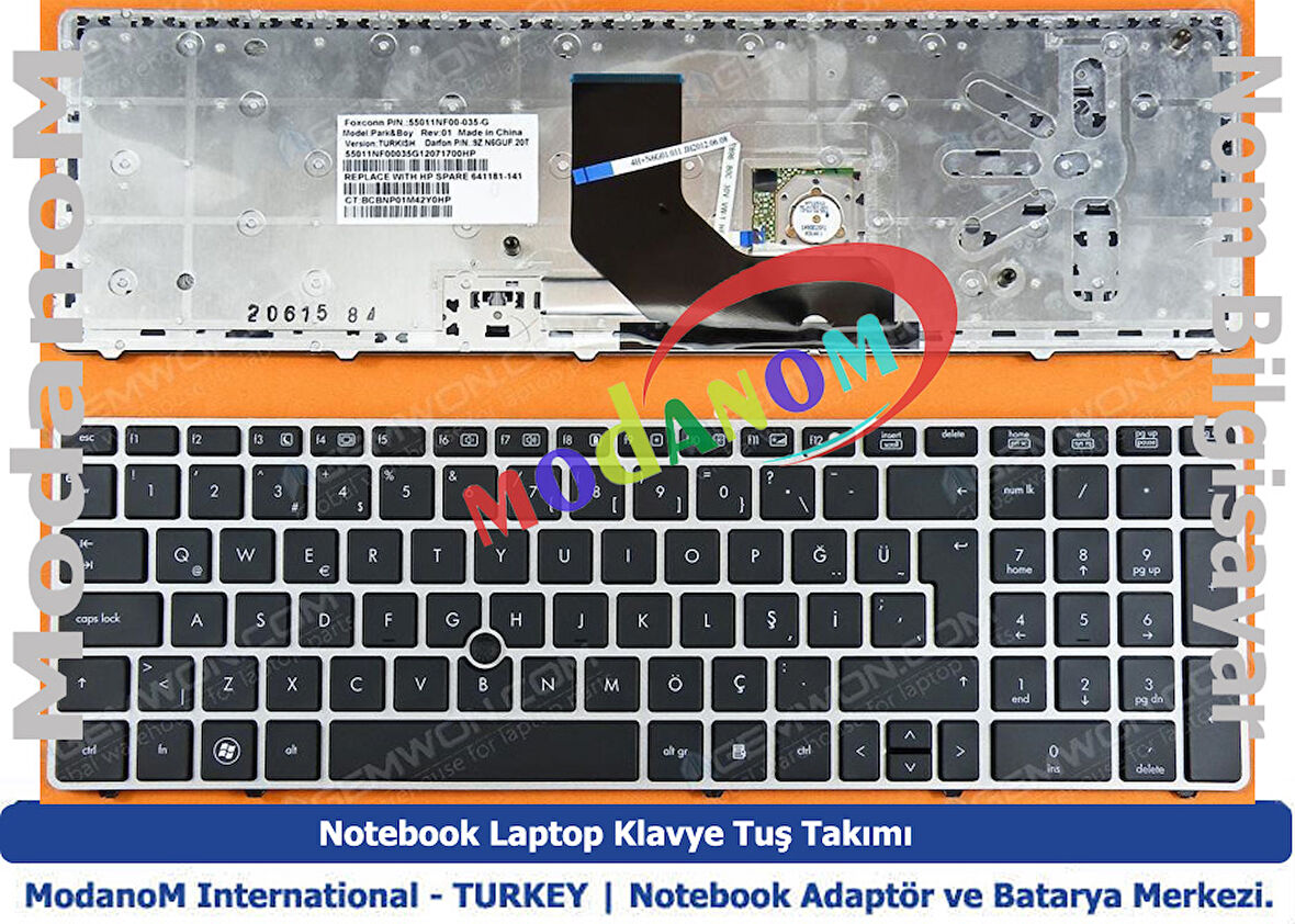 Hp 9Z.N6GSF.30G Klavye Siyah Türkçe Hp 9Z.N6GSF.30S Klavye Siyah Türkçe