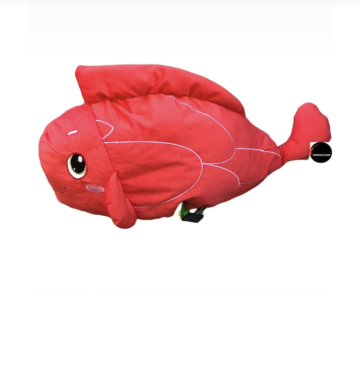 Şarkı Söyleyen Kırmızı Balık Peluş Dev Boy 60cm