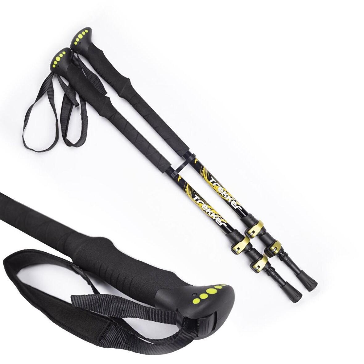 Evolite Trekker Quick-lock Dıştan Kilitli Trekking Batonu EVO-33