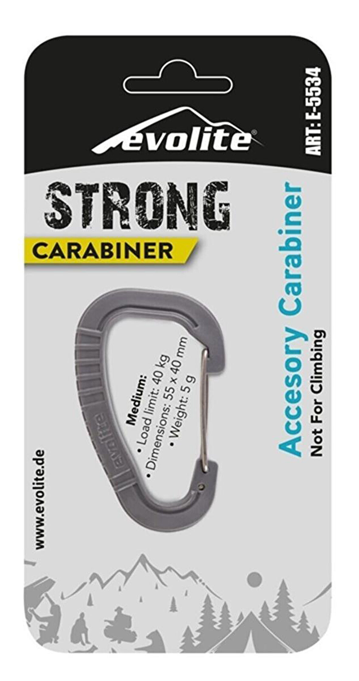 Evolite Strong Karabina Medium GRİ