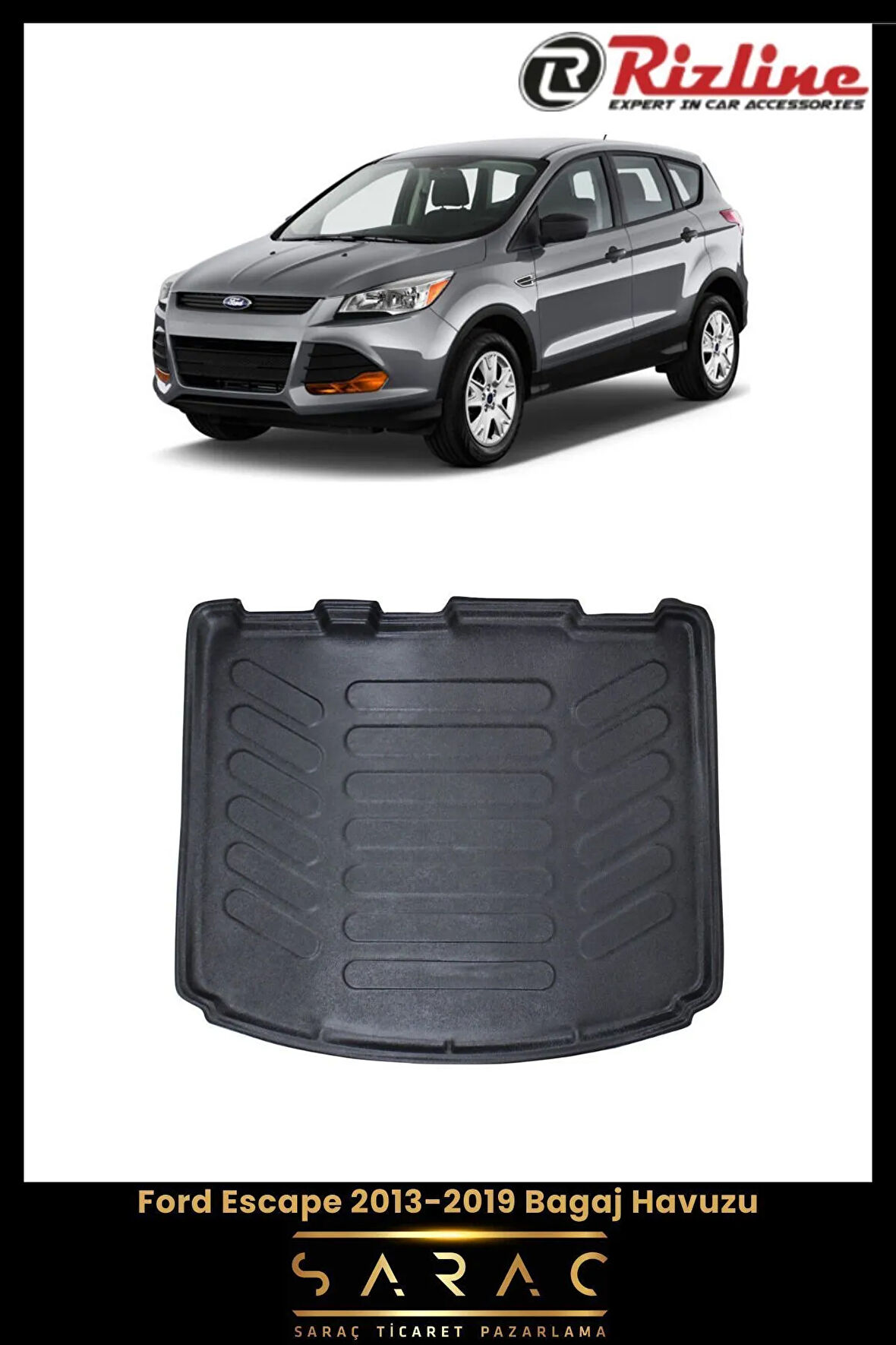 Rizline Ford Escape 2014 Model 3D Bagaj Havuzu