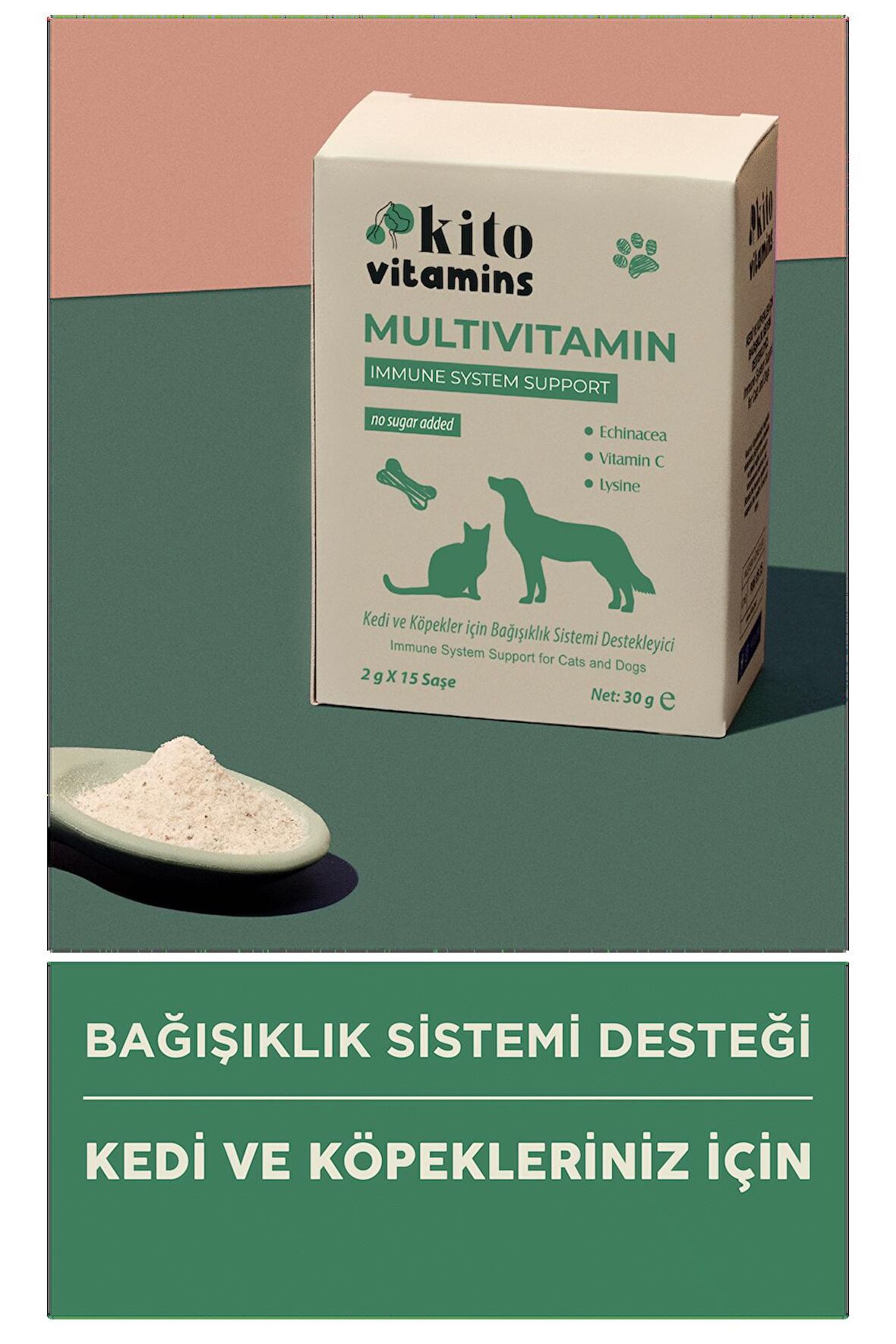 Kito Multivitamin Bağışıklık Sistemi Destekleyici 2g X 15 Saşe