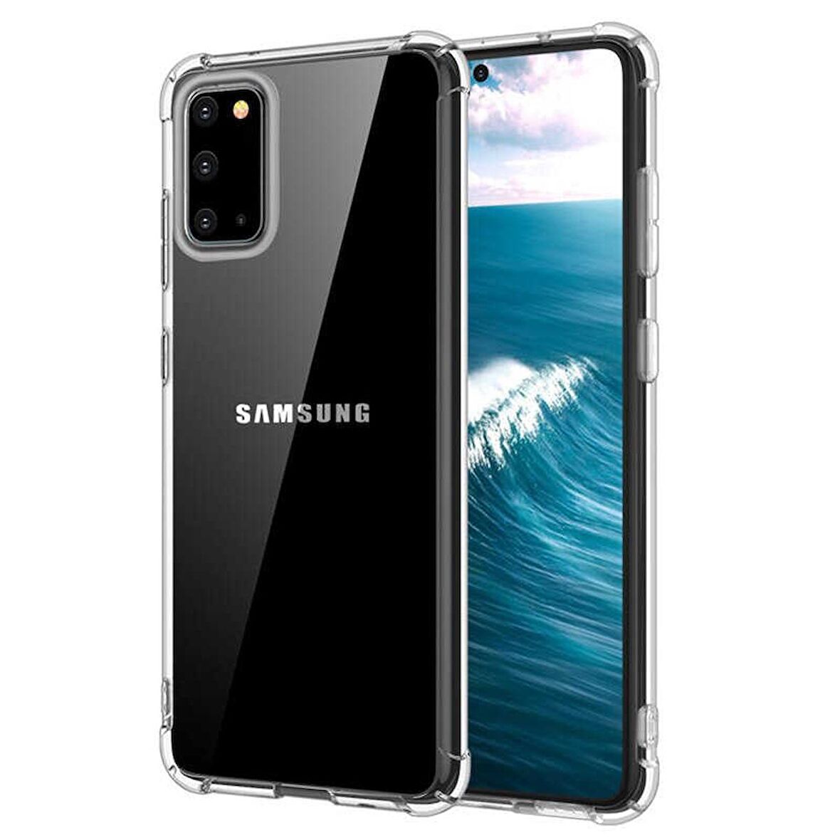 Gpack Samsung Galaxy A31 Kılıf AntiShock Ultra Koruma Sert Kapak