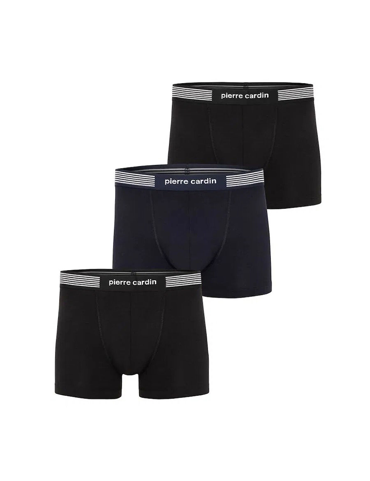 PİERRE CARDİN  ERKEK PAMUK-LİKRALI 3’LÜ BOXER KARIŞIK RENK  360 