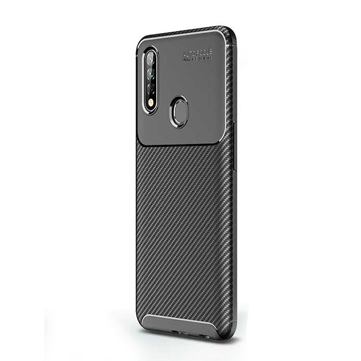 Gpack Oppo A91 Kılıf Negro Karbon Dizayn Silikon