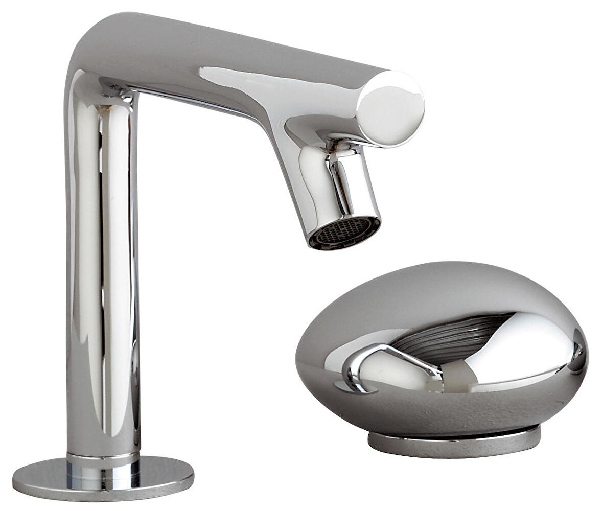 VitrA İstanbul A42304 Lavabo Bataryası, 2 Delikli Lavabolar için, Krom