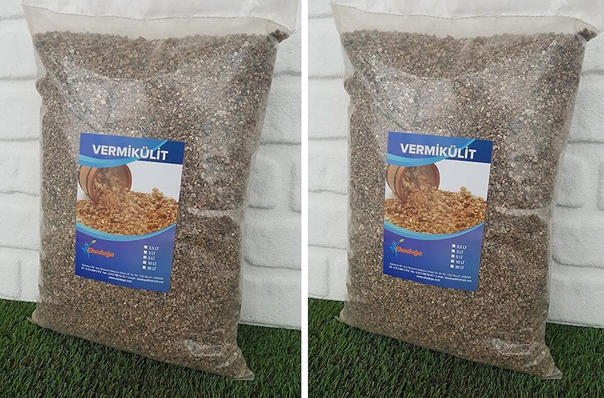 Vermikülit 2,5 L Vermikulit Madeni Toprak Düzenleyici