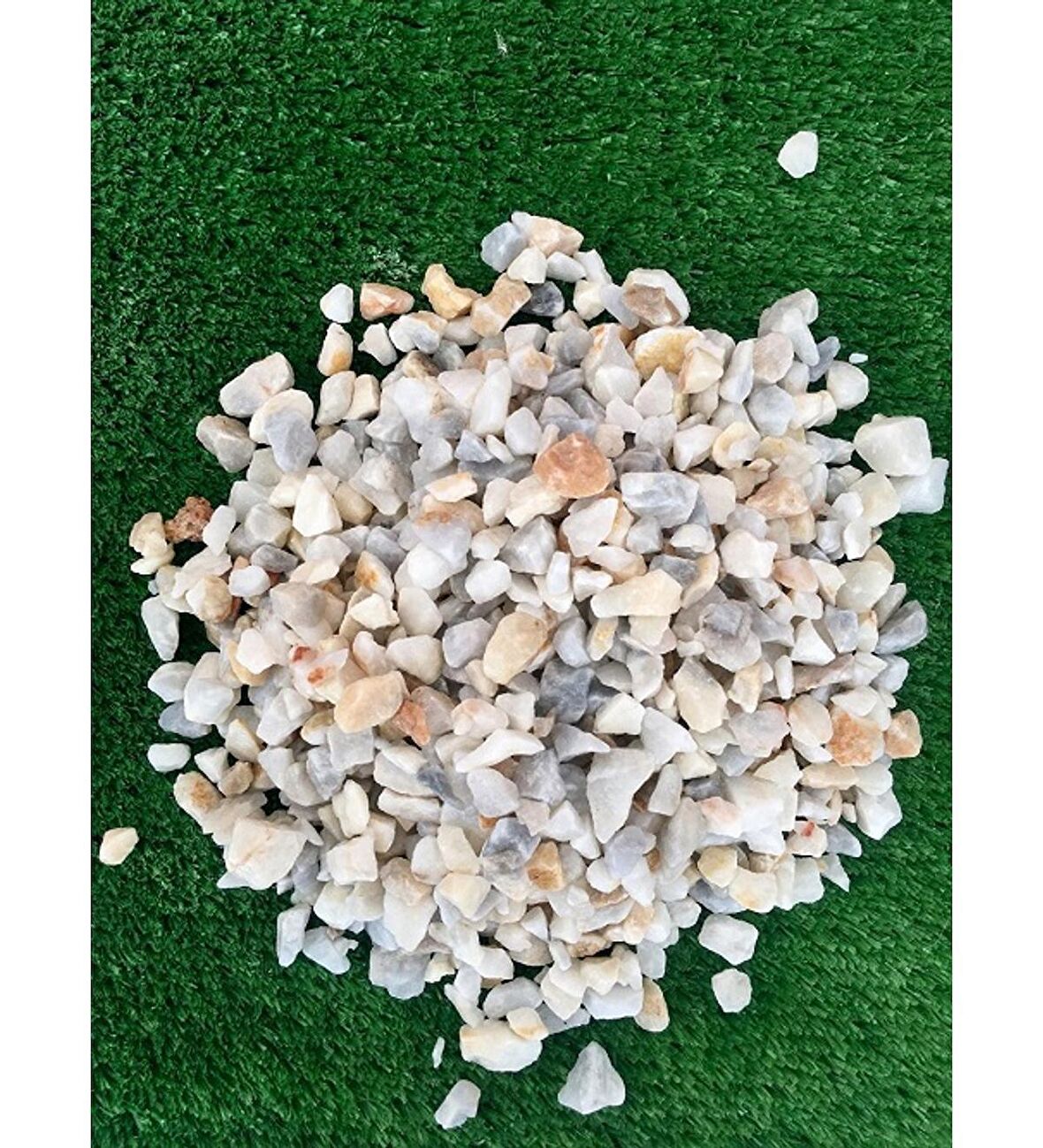Dolomit Taş 8 kg 0,5-1 cm Dere Taşı Çakıl Taşı Bahçe