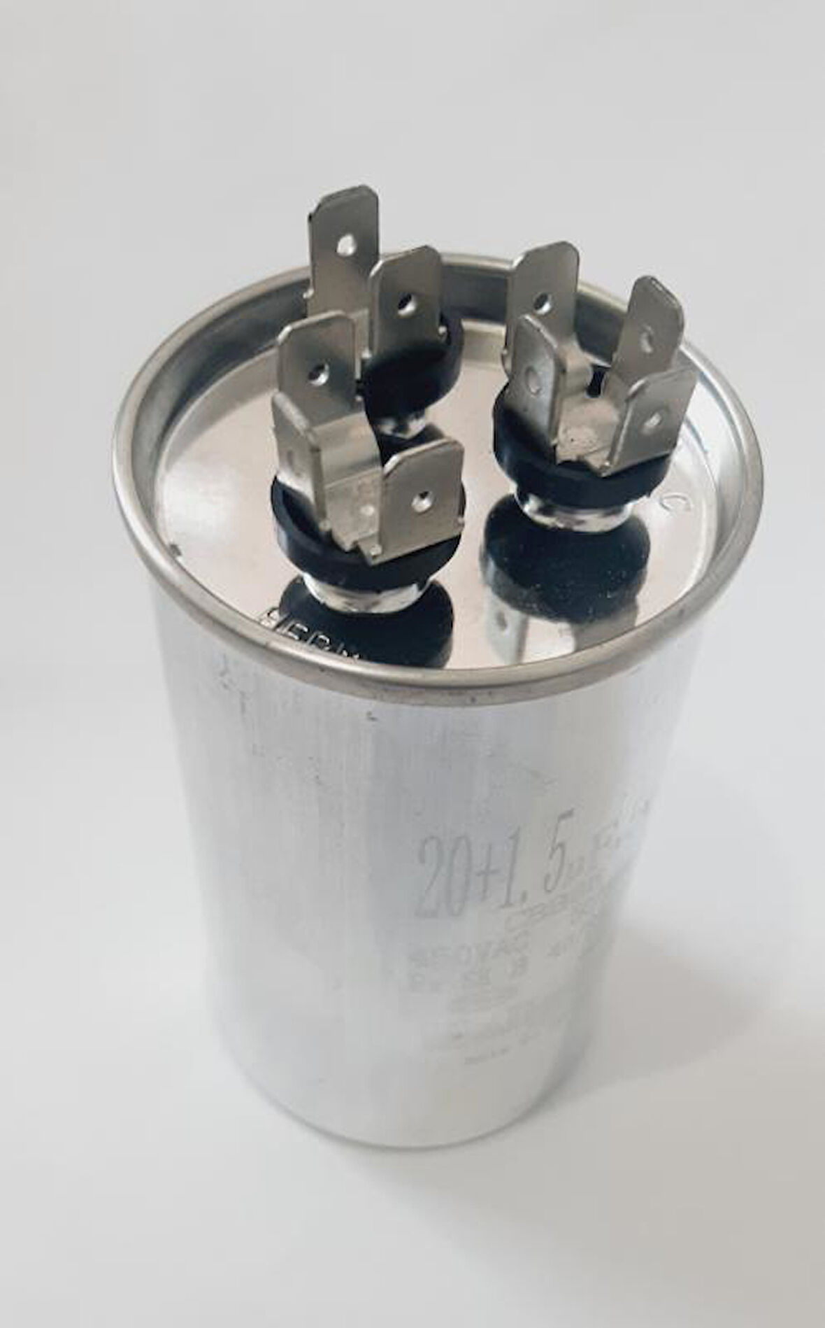 KLİMA KONDANSATÖR 20+1,5uF , 370 - 400 V AC , 20+1,5 uF , MF