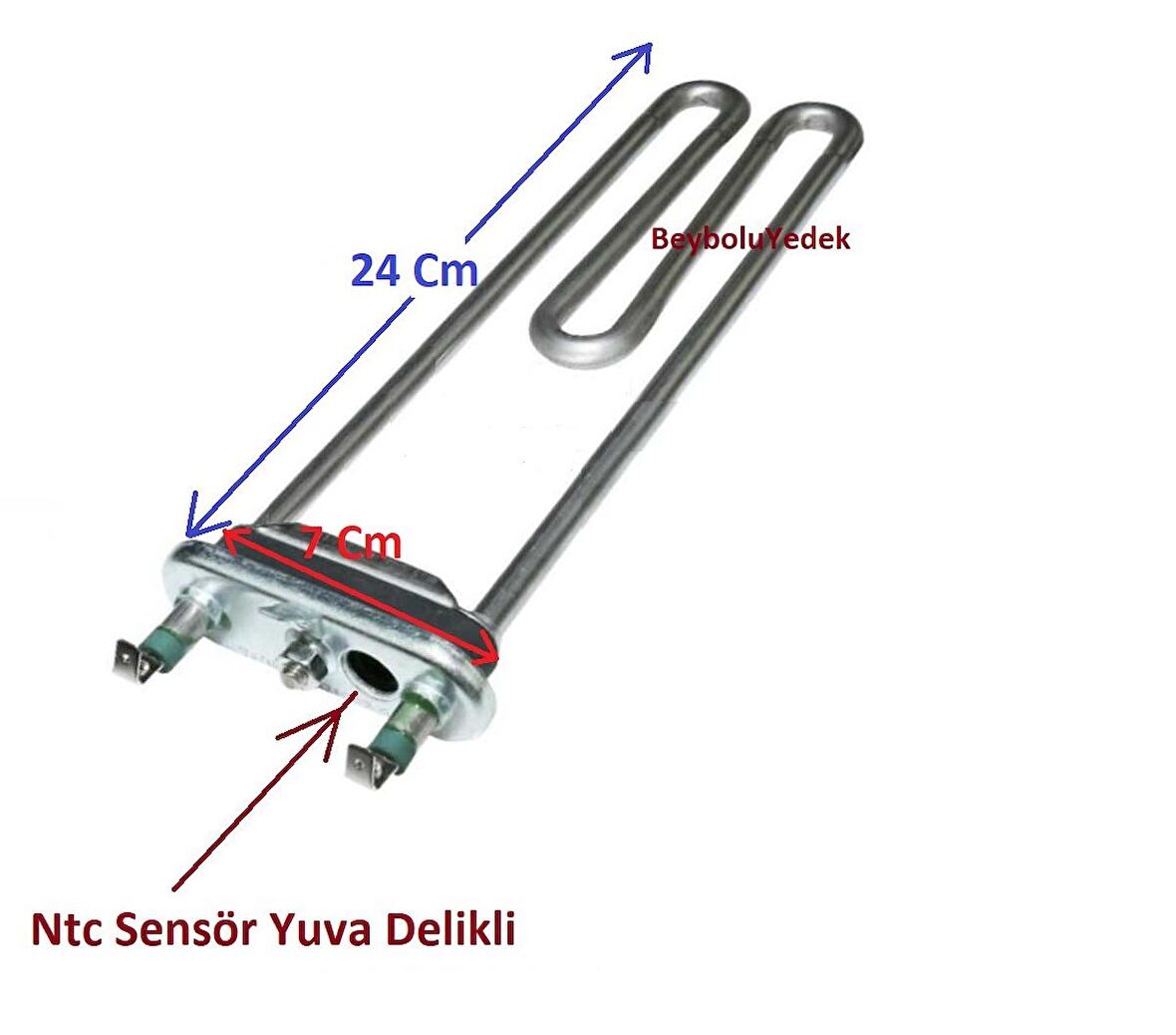 Arçelik NTC DELİKLİ REZİSTANS , Çamaşır Makinesi ısıtıcı