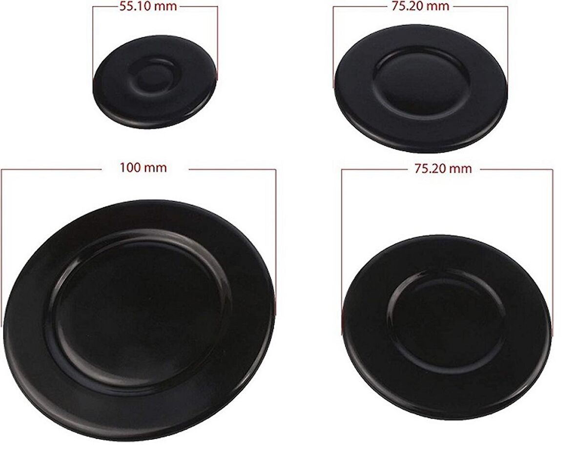 Simfer Ocak Gözü Bek Üst Şapka Set üstü Ocak Bek Başlık