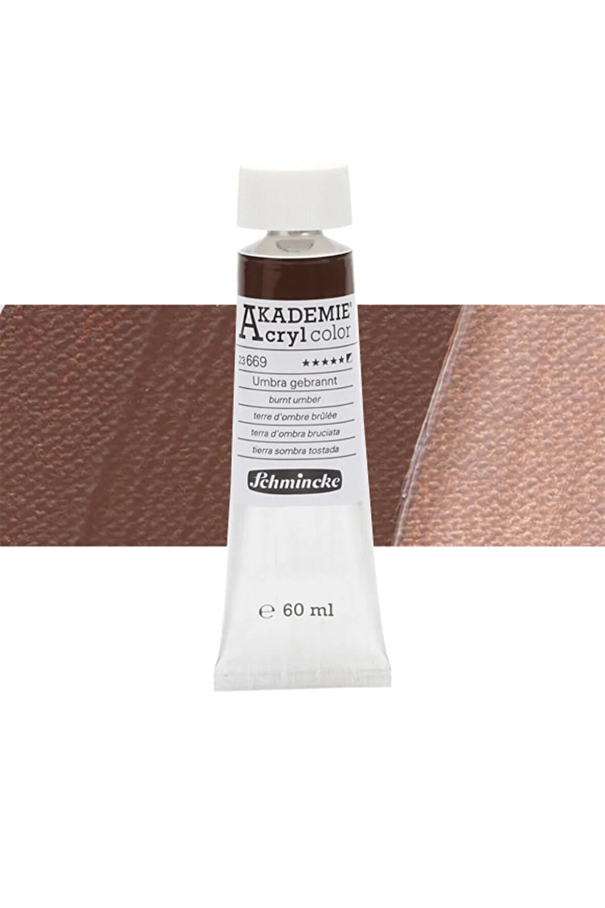 Akademie Akrilik Boya 60ml  669 Burnt Umber