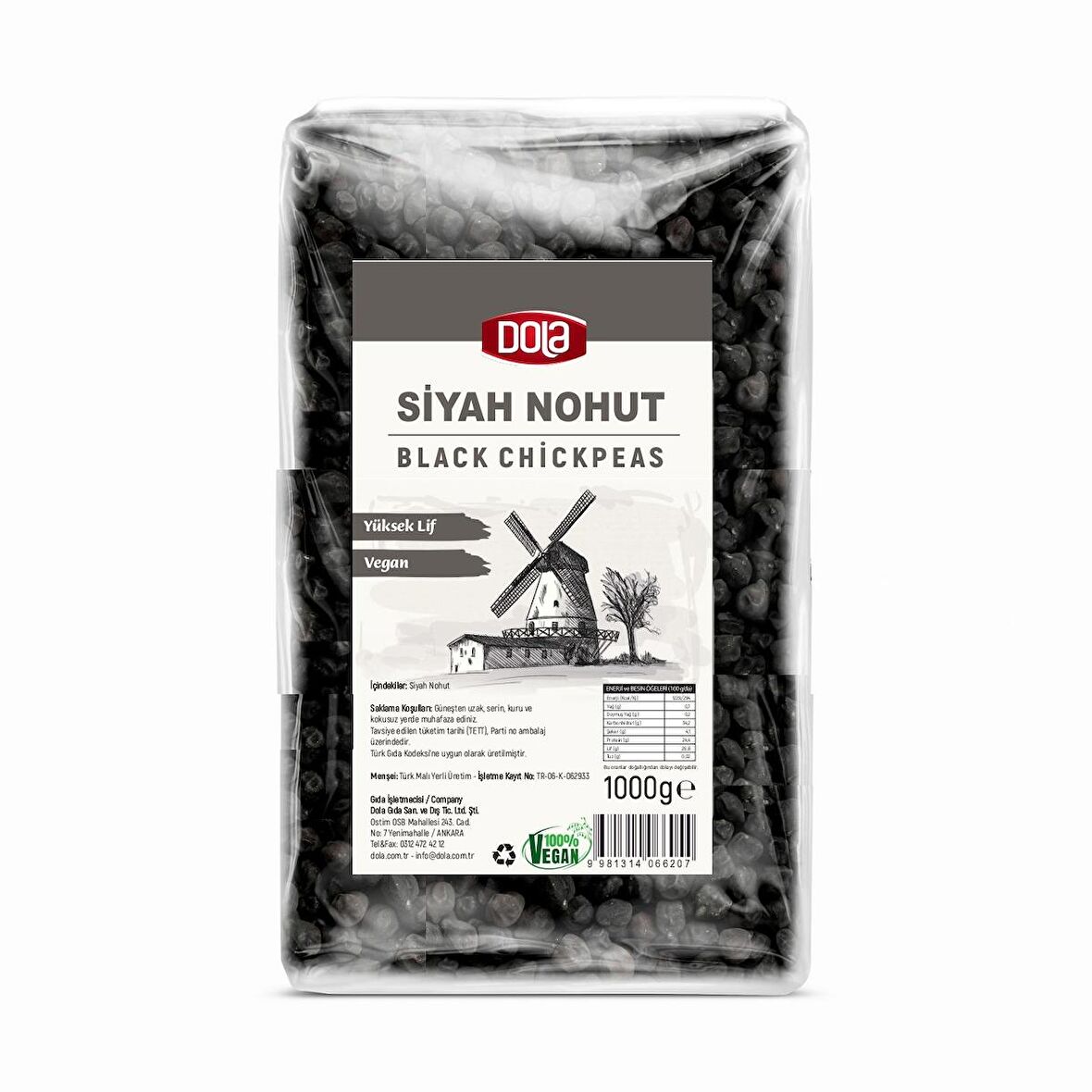 Dola Siyah Nohut 1 kg 