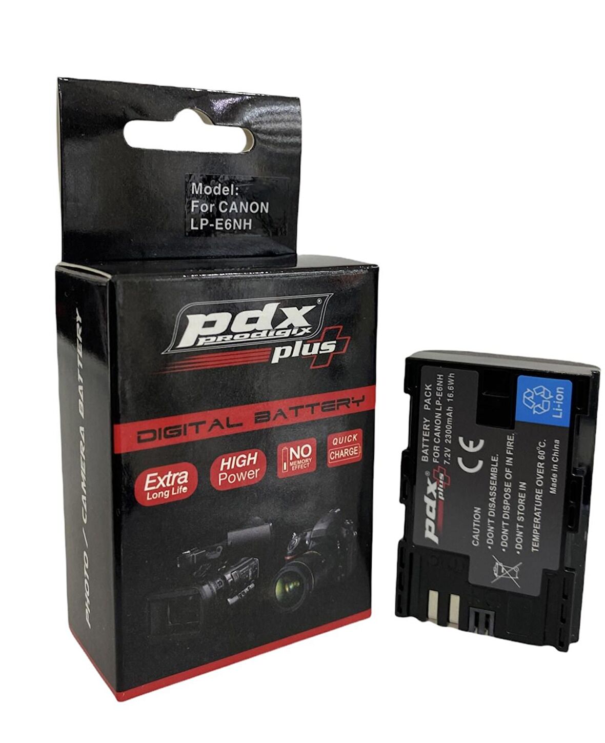 PDX Canon LP-E6NH Batarya 2300mAh