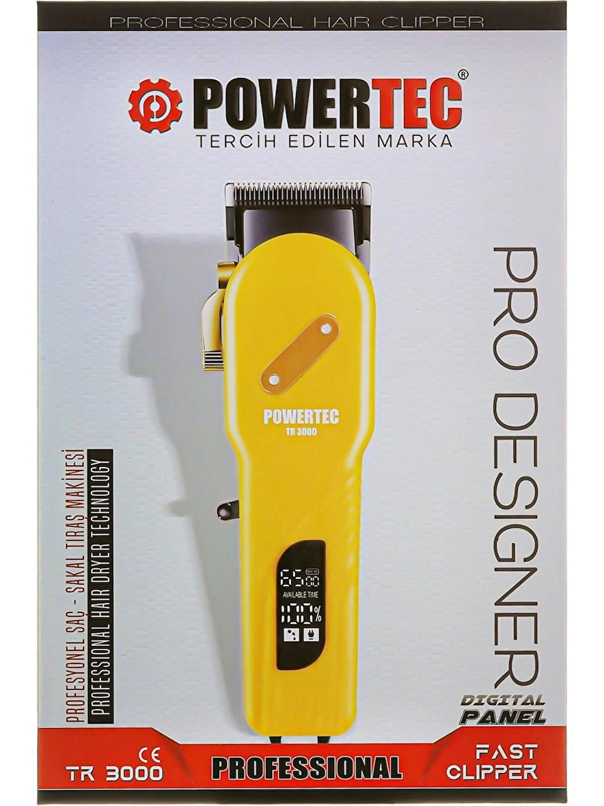 Powertec TR-3000 Saç Sakal Tıraş Makinesi
