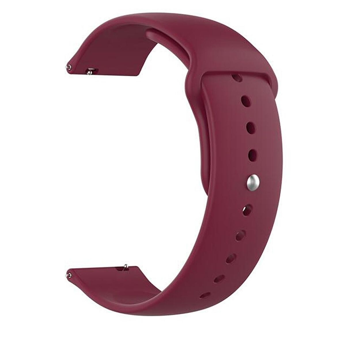 Gpack Samsung Galaxy Watch Active 2 44mm Kordon Düz Renkli Silikon