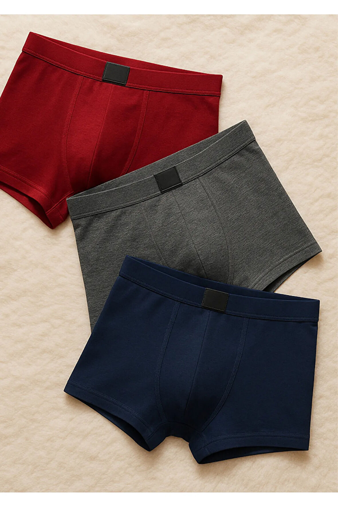 Erkek İç Giyim Bambu & Esnek 3 Adet Boxer Seti LL.IL16.KE063.001