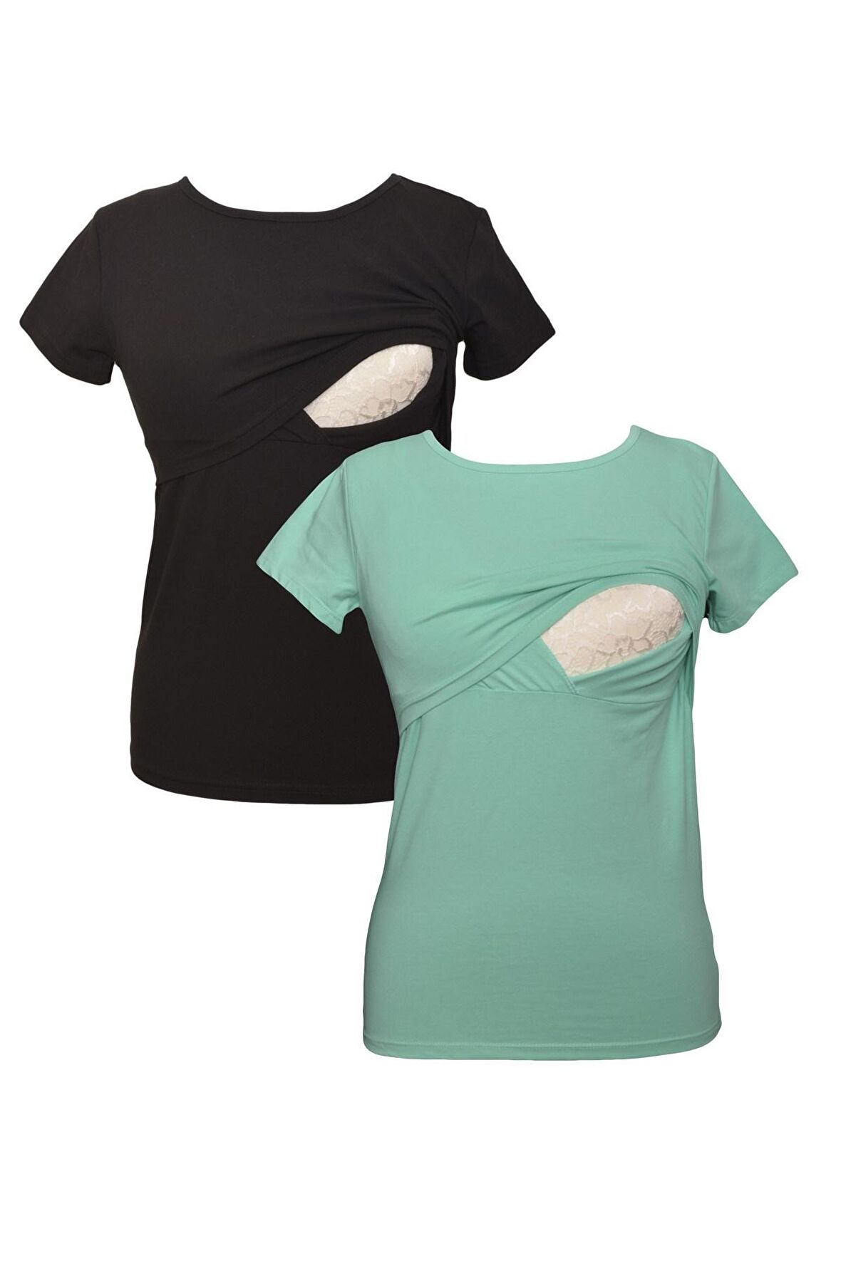 LuvmaBelly MYRA2501_2507 Emzirme tshirt seti