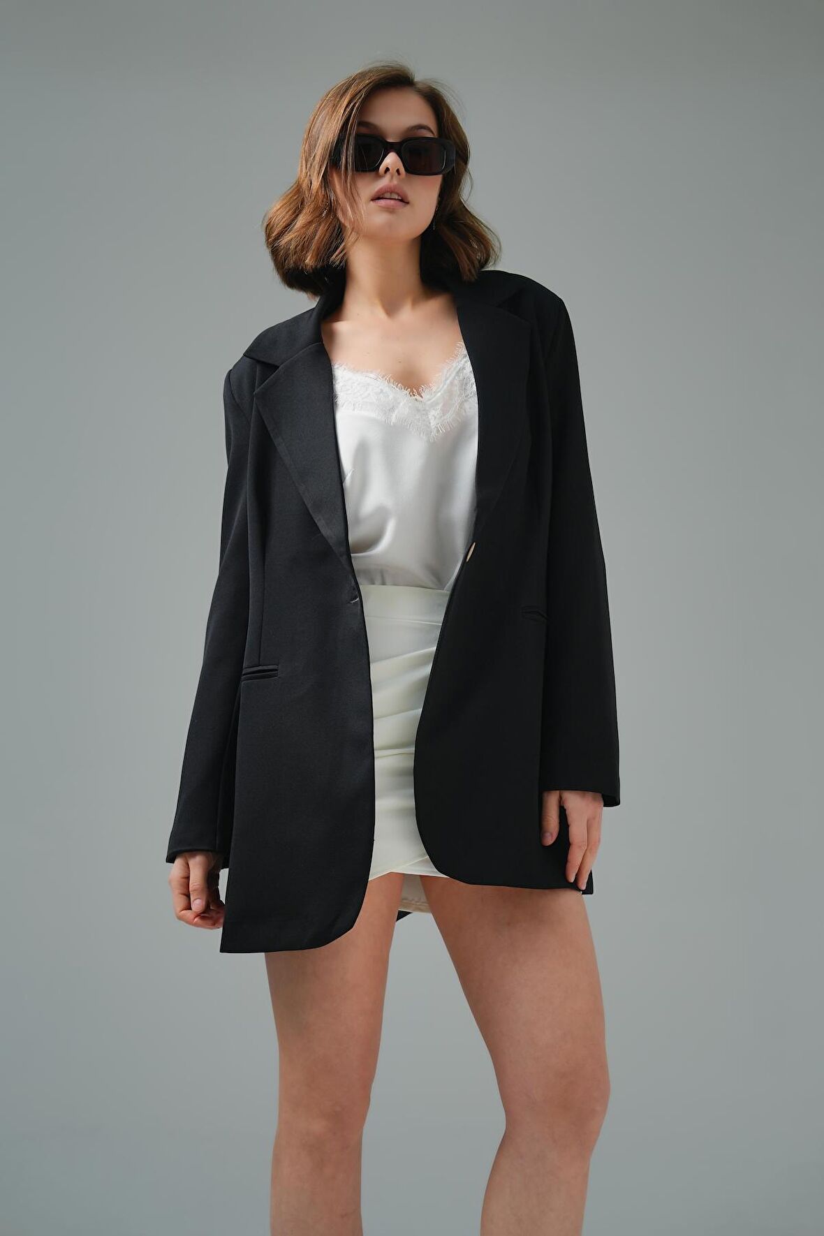 Siyah Blazer Ceket