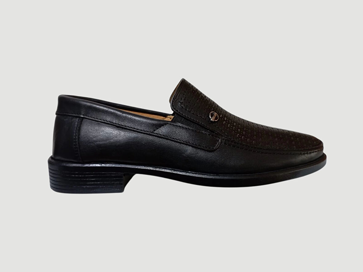 BİCANS B-1166-L ERKEK DERİ LAZER BASKILI COMFORT AYAKKABI