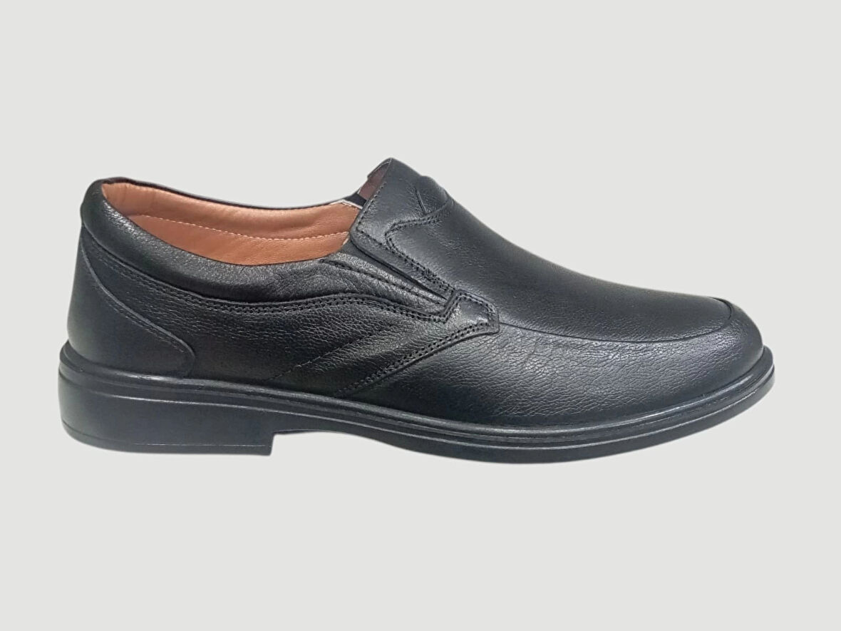 RAMAS PALMYRA HAFİF TABAN KLASİK COMFORT HAKİKİ DERİ ERKEK AYAKKABI SİYAH