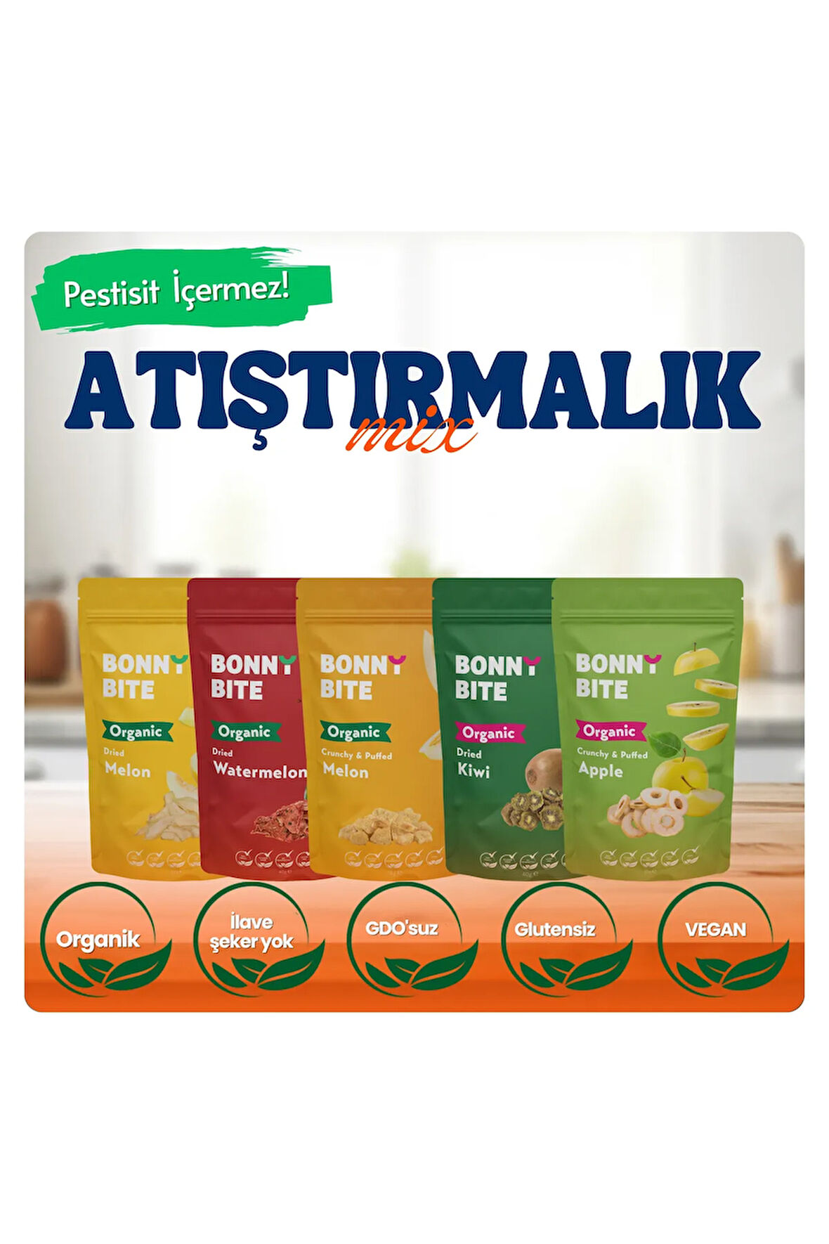KURUTULMUŞ ORGANİK ATIŞTIRMALIK MİX 1