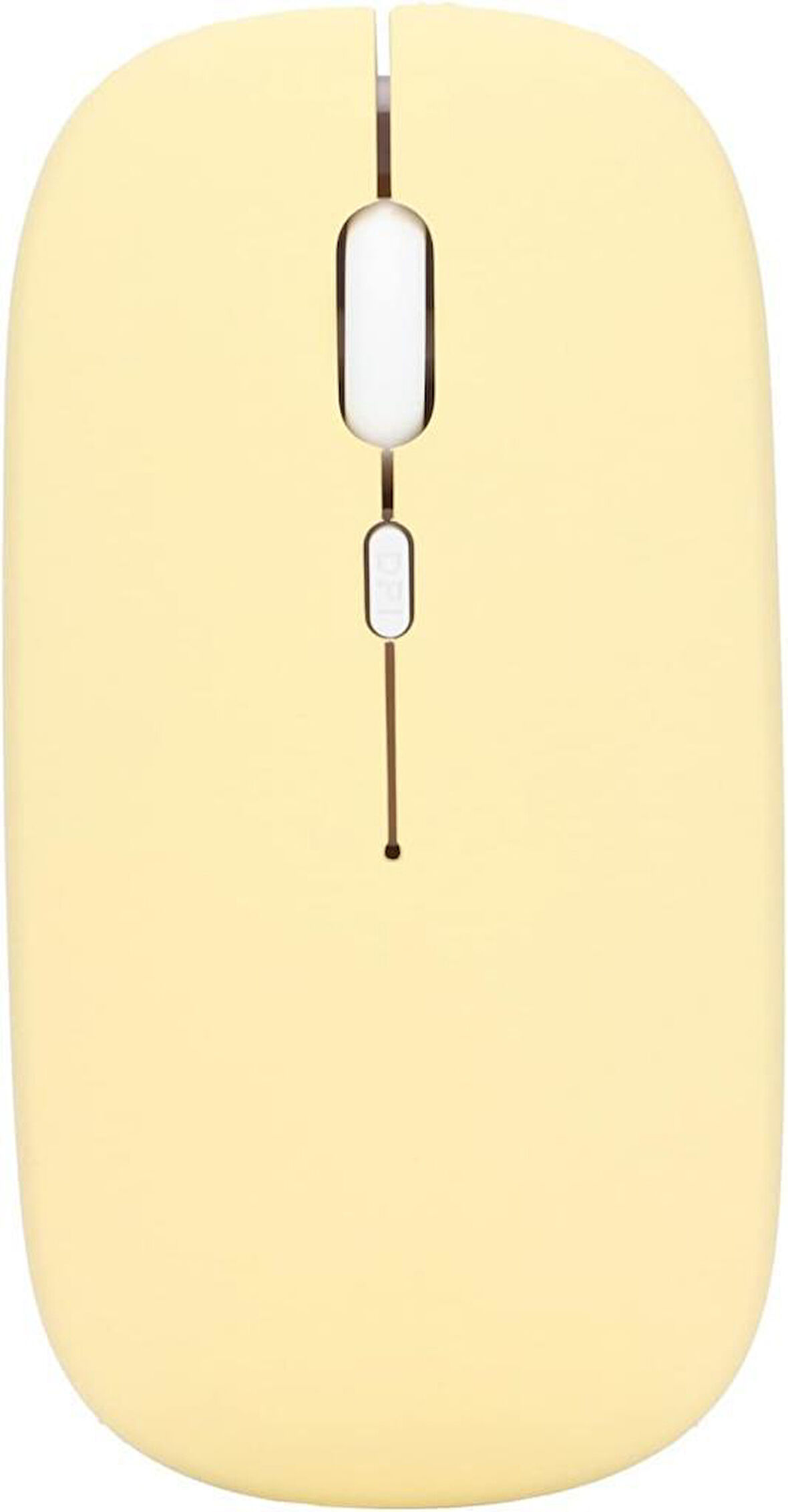 Lenovo Tab Plus TB351FU 11.5" Uyumlu Kablosuz Bluetooth Pilli Optik Mouse - Sarı