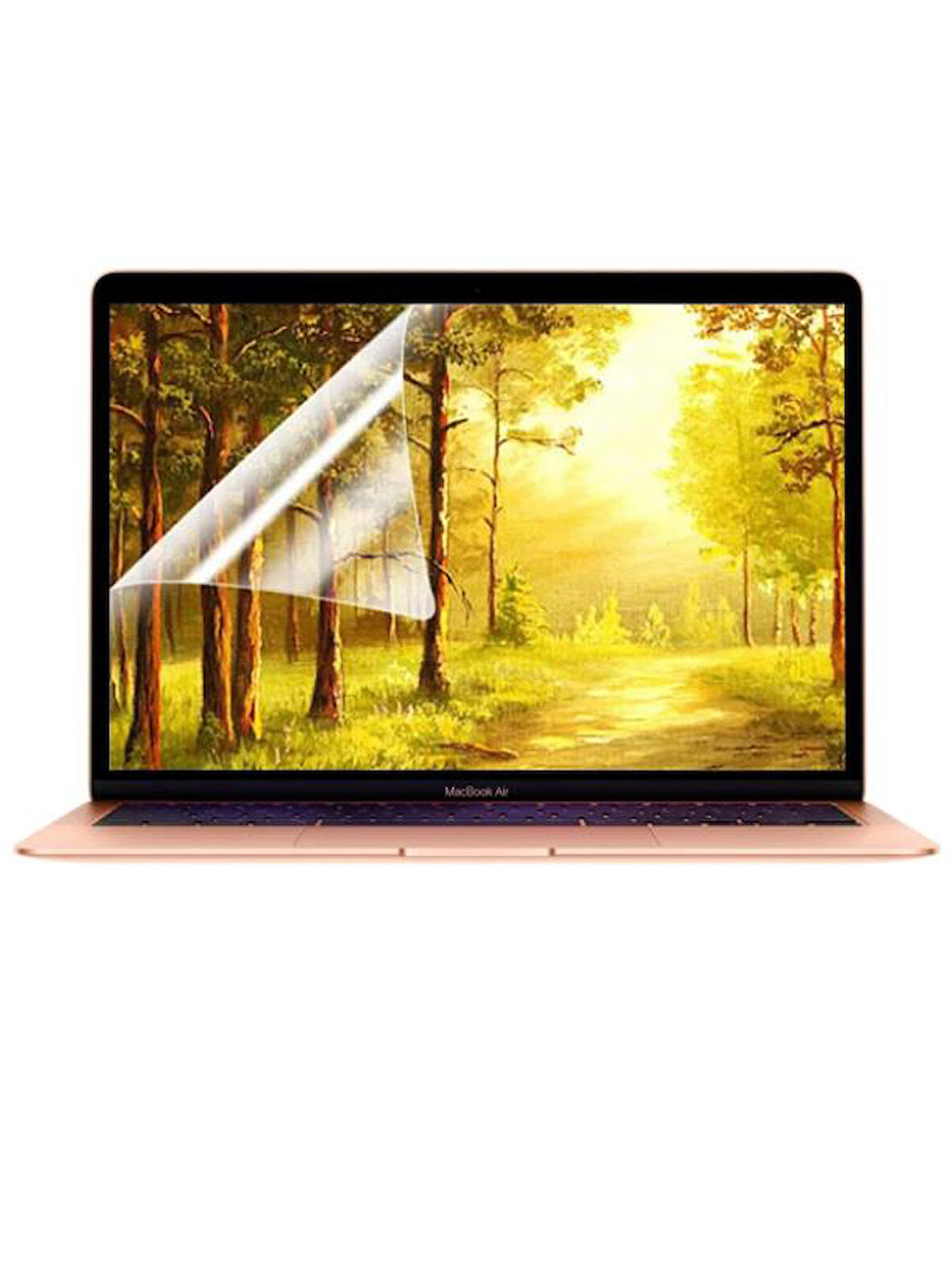 Apple MacBook Air 13.6" M3 Nano Kırılmaz Cam Notebook Ekran Koruyucu