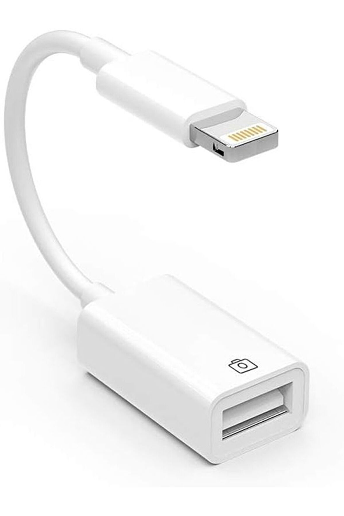 Lightning To Usb Çevirici Otg Usb Kamera Adaptörü İos 13 Üzeri Dönüştürücü