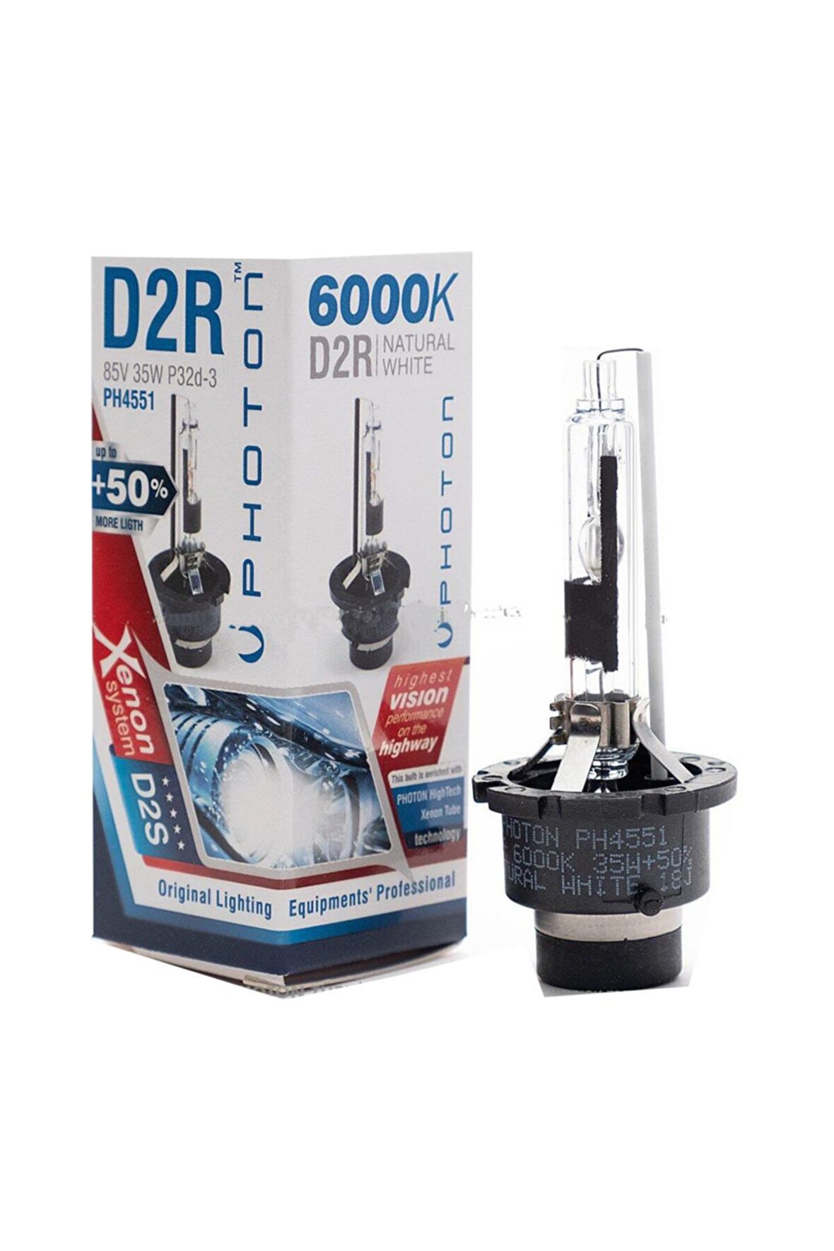 D2r 6000k +%50 Fazla Işık Oem Ampul