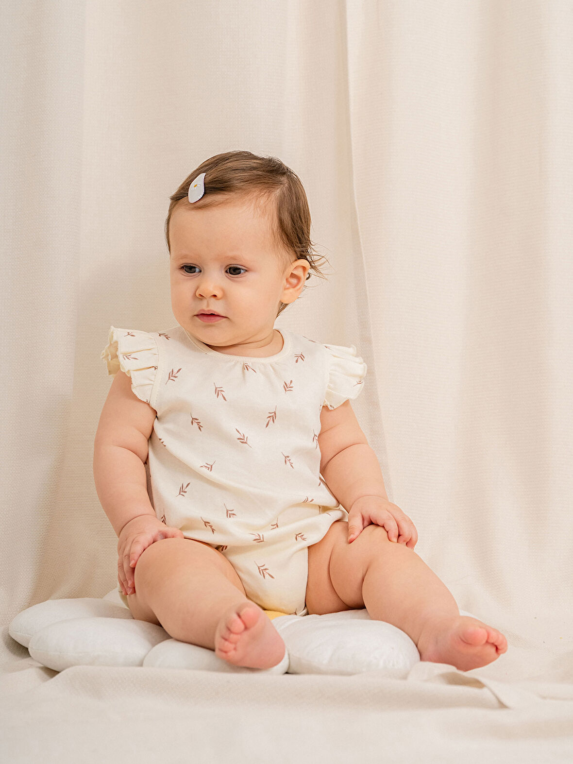 Desenli Çıtçıtlı Body