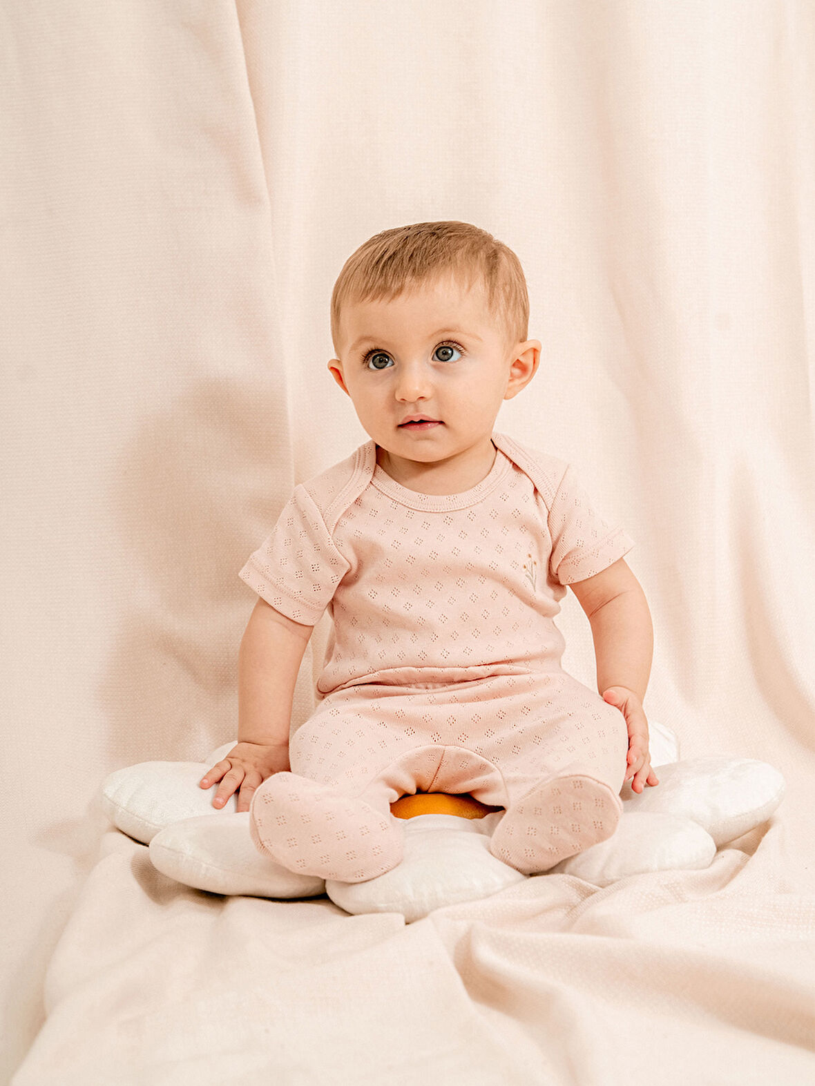 Jakarlı Çıtçıtlı Body Patikli Alt Bebek Takımı