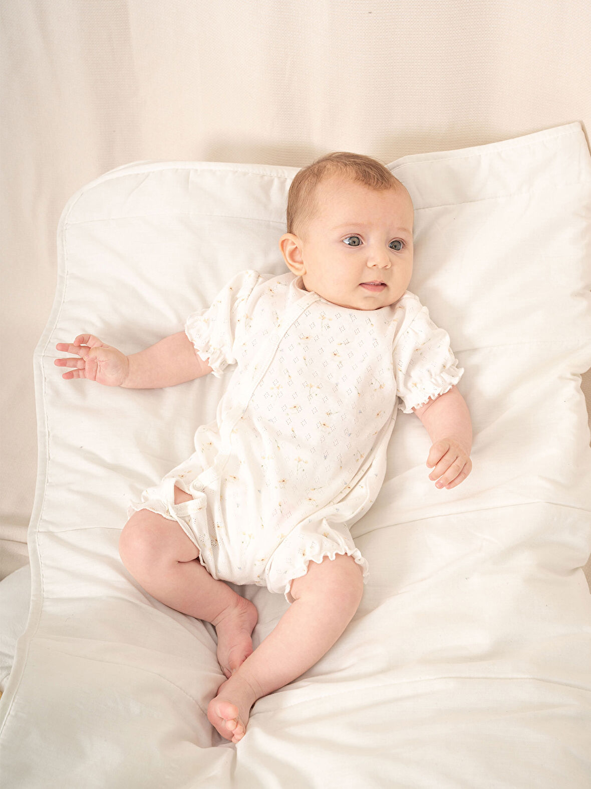 Jakarlı Baskılı Barbatoz Tulum | 3-24 Ay Bebek Giyim