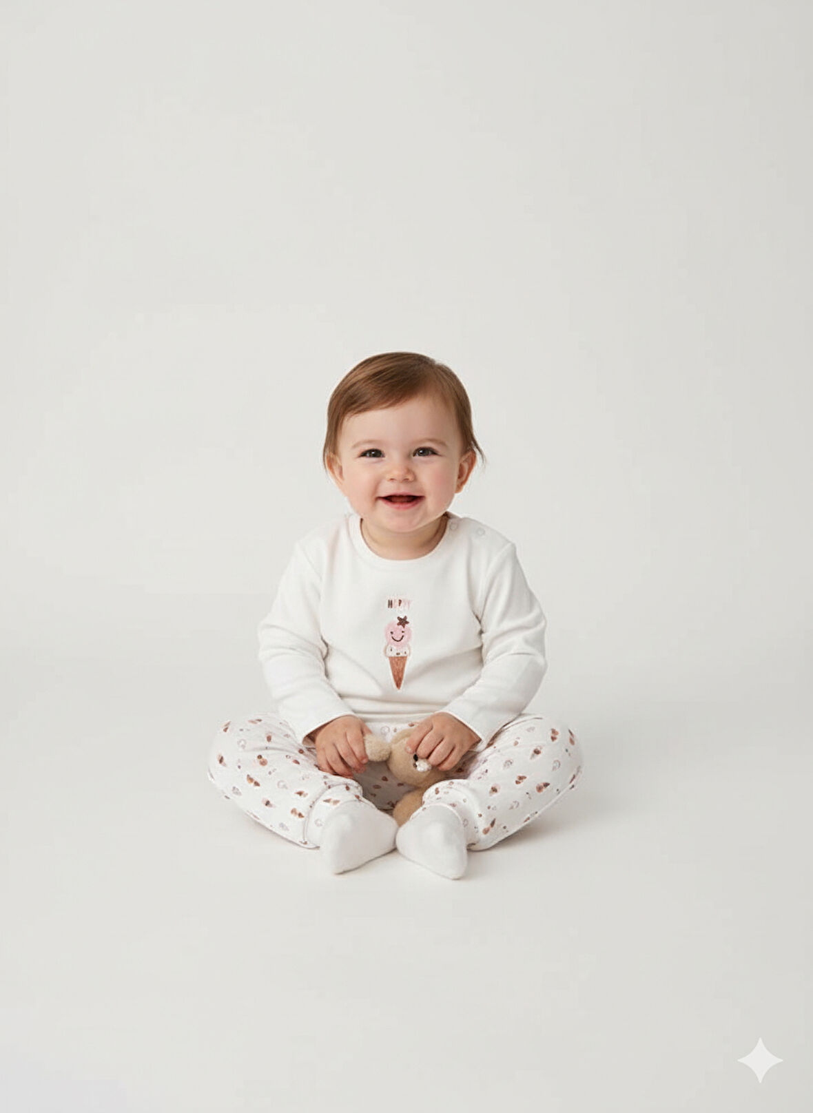 Kız Bebek 2'li Baskılı Takım (6-9 / 9-12 / 18-24 / 24-36 Ay)