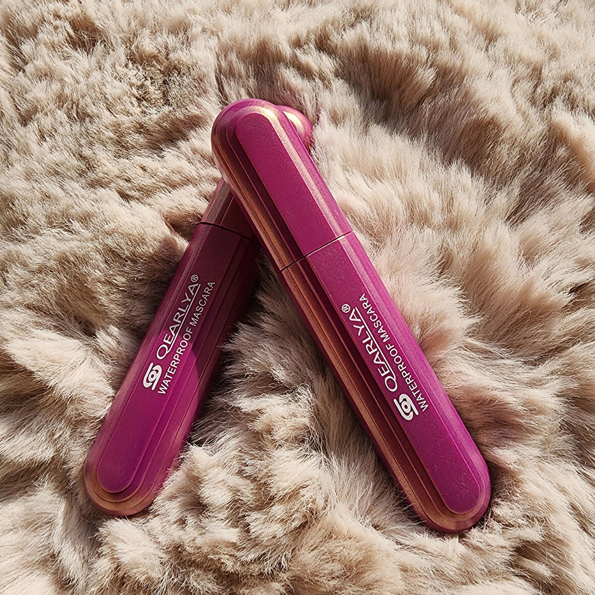 Sudedi Home QEARLYA Waterproof Maskara (Pembe)