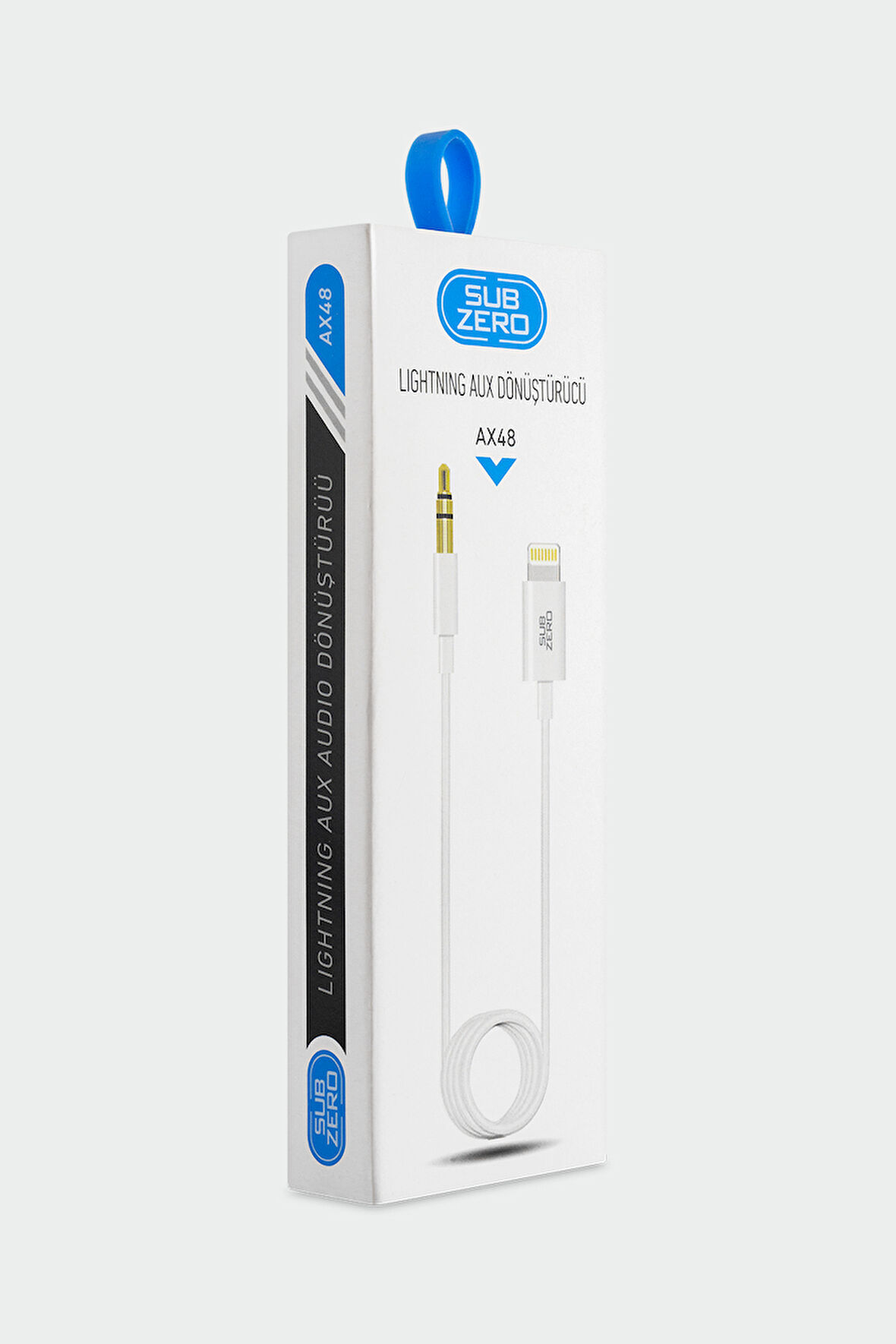 Alışveriş Express AX48 Lightning to AUX 3.5mm Dönüştürücü 1mt