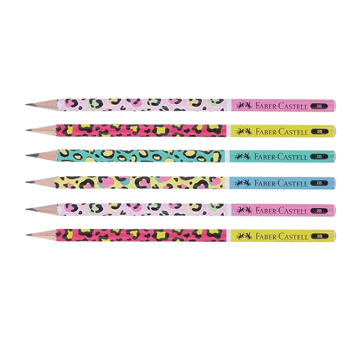 Faber-Castell Safari 2B Yuvarlak Kurşun Kalem 6 Adet