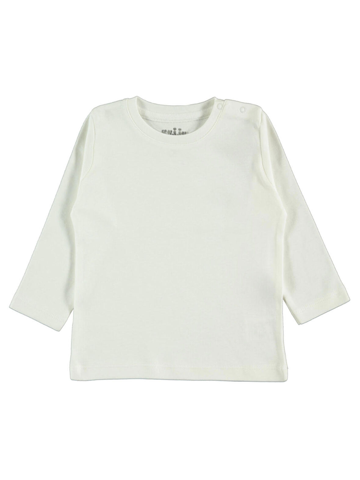 Kujju Bebek Penye Sweatshirt 12-24 Ay Ekru