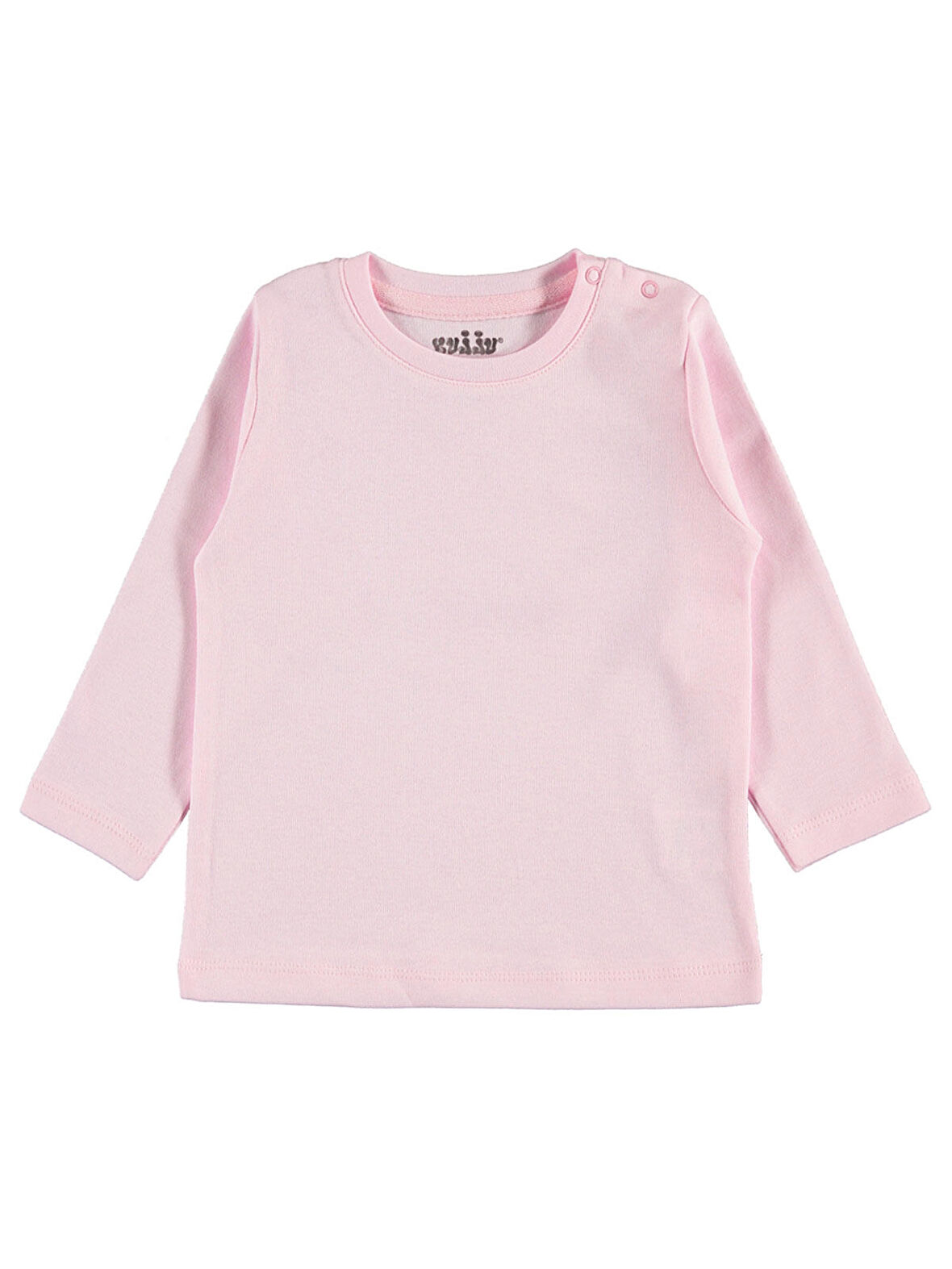 Kujju Bebek Penye Sweatshirt 12-24 Ay Pembe